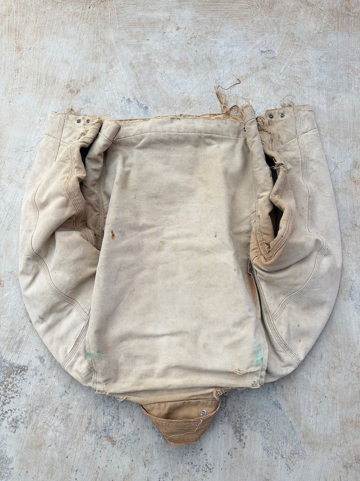 Carhartt Vintage 90s Sunfaded Thrashed Carhartt Detroit Jacket Size US M / EU 48-50 / 2 - 6 Thumbnail