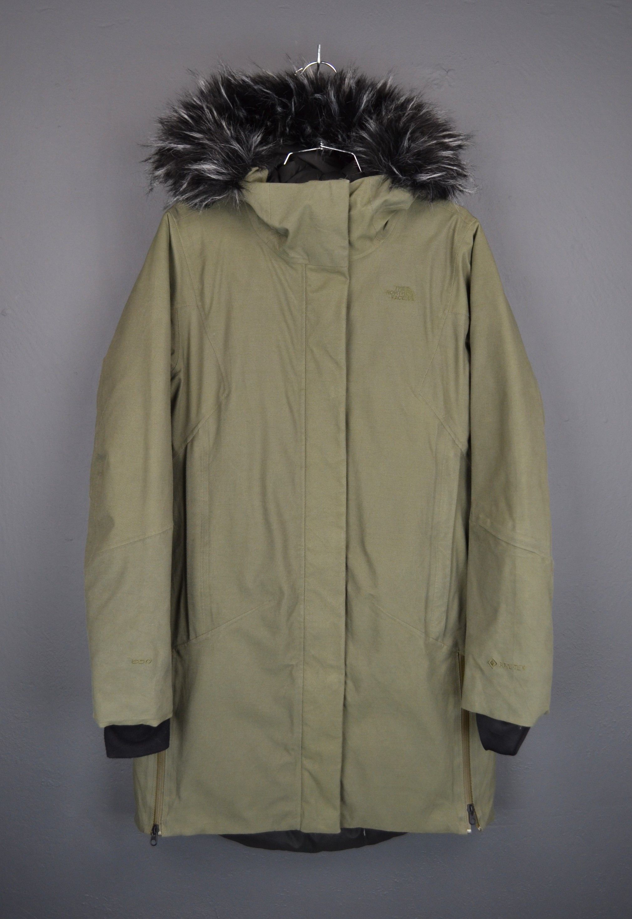 The North Face The North Face Arctic Parka Down Coat Gore-tex Taupe Green M Size M / US 6-8 / IT 42-44 - 1 Thumbnail