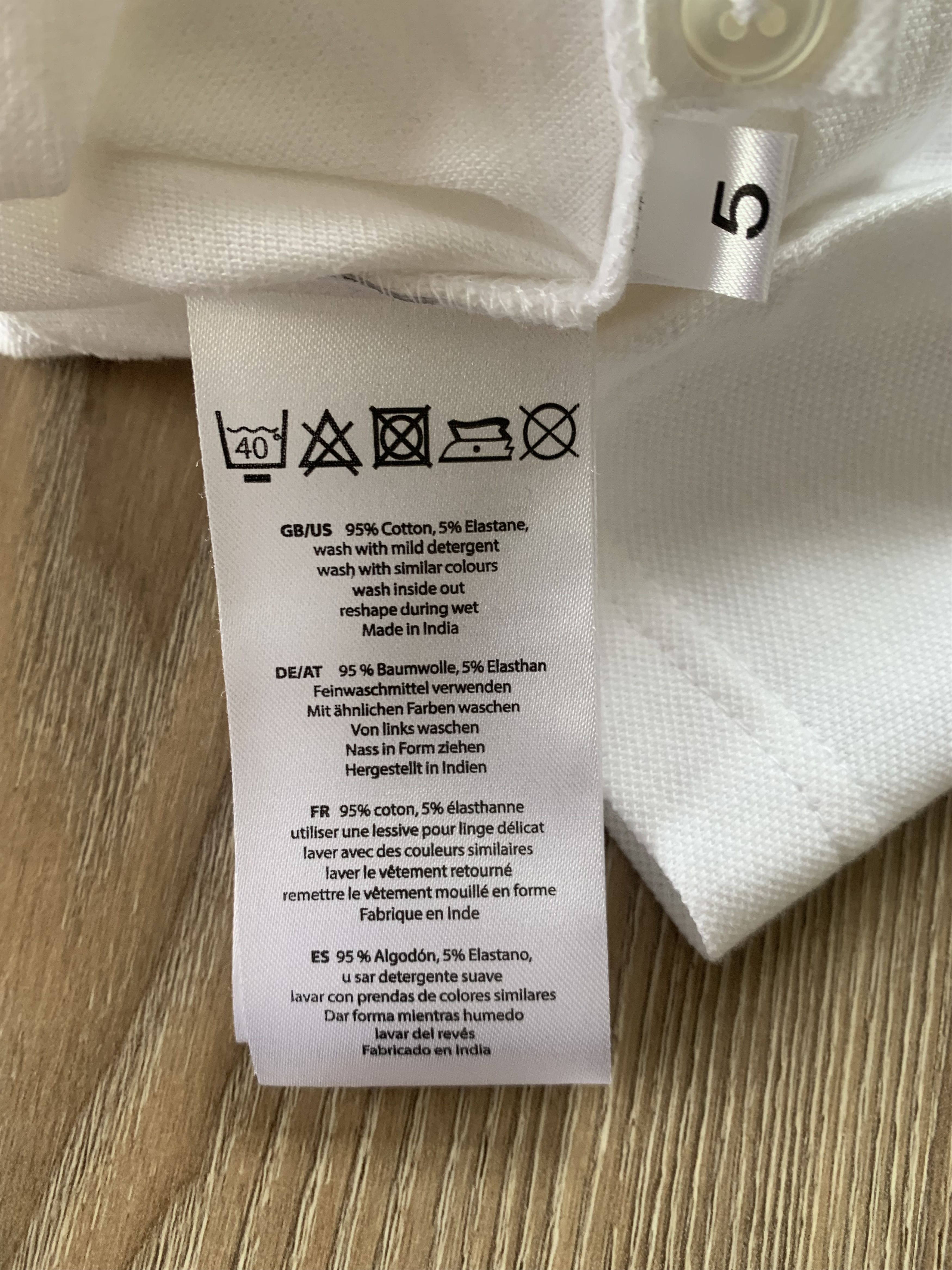 Other Kärcher Exclusive White Cotton Polo T-Shirt Size XS / US 0-2 / IT 36-38 - 8 Thumbnail