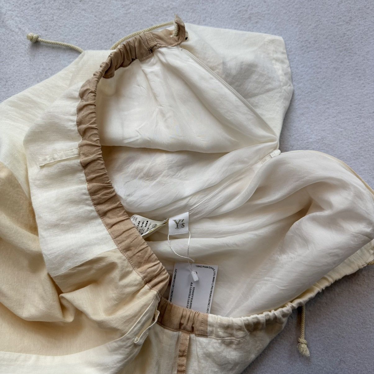 Y's 2000s Y's Patchwork Asymmetrical Harem Balloon Pants Size US 30 / EU 46 - 6 Thumbnail