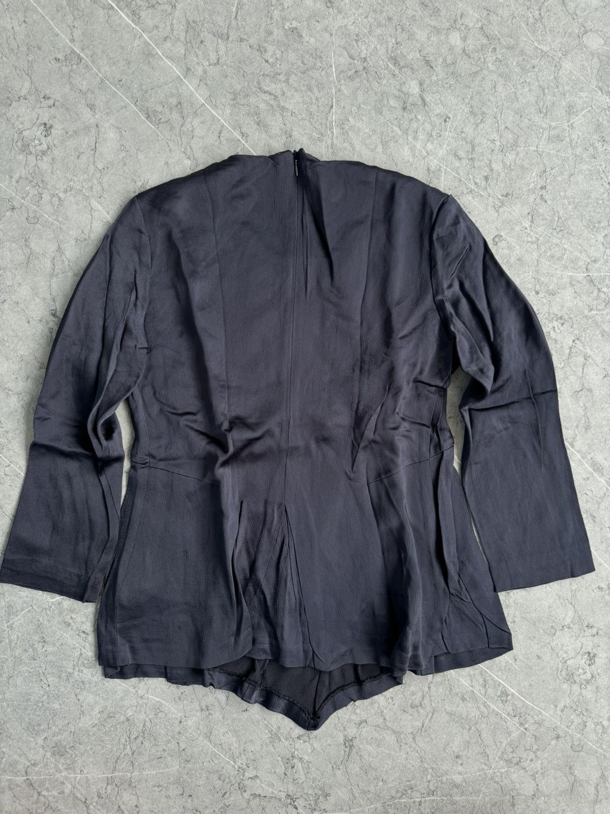 Neil Barrett NEIL BARRETT Draped Blouse Size XS / US 0-2 / IT 36-38 - 2 Thumbnail