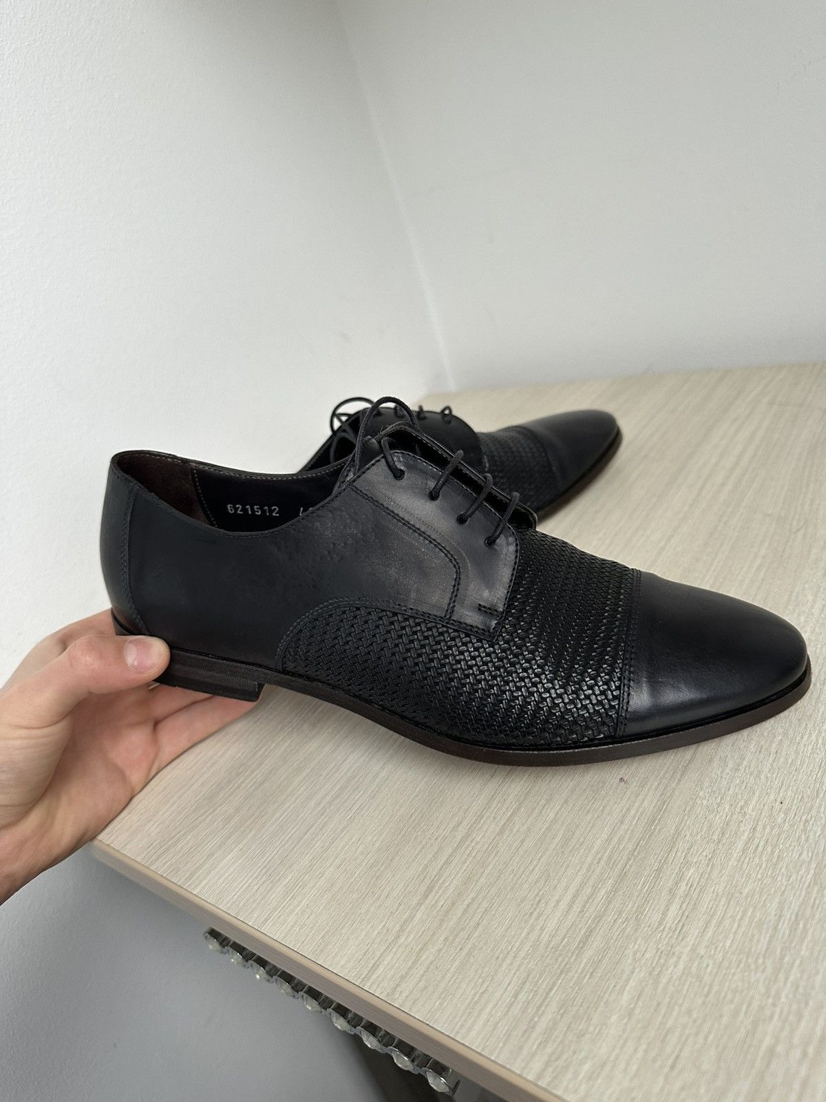 Canali Canali Leather Oxford Shoes Size US 8 / EU 41 - 8 Thumbnail
