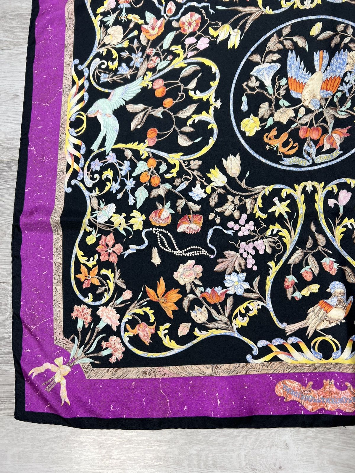 Hermes HERMES Carre Pierres d'Orient et d'Occident Silk Scarf Size ONE SIZE - 14 Thumbnail