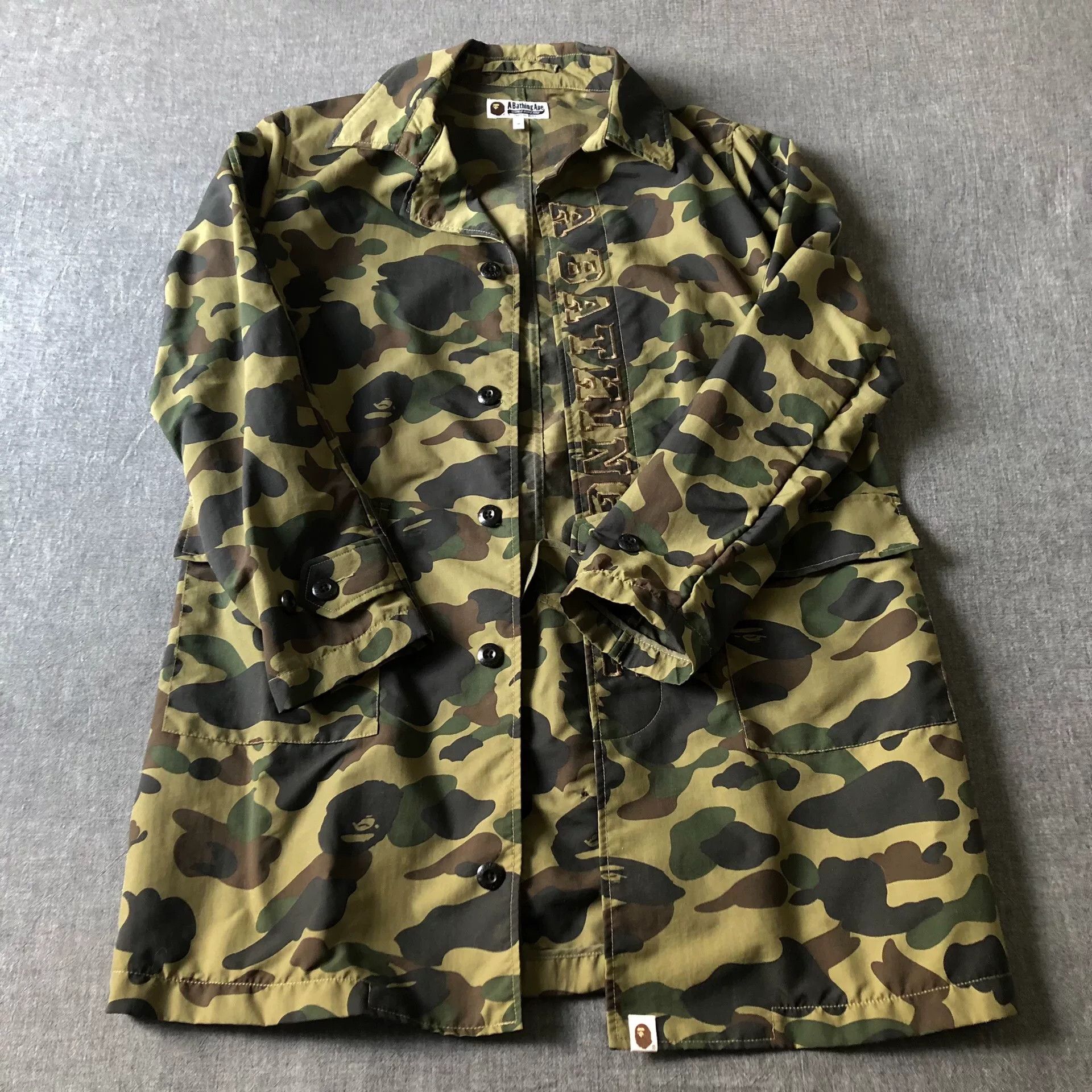 Bape BAPE Raincoat Windbreaker M Size Size US M / EU 48-50 / 2 - 1 Thumbnail