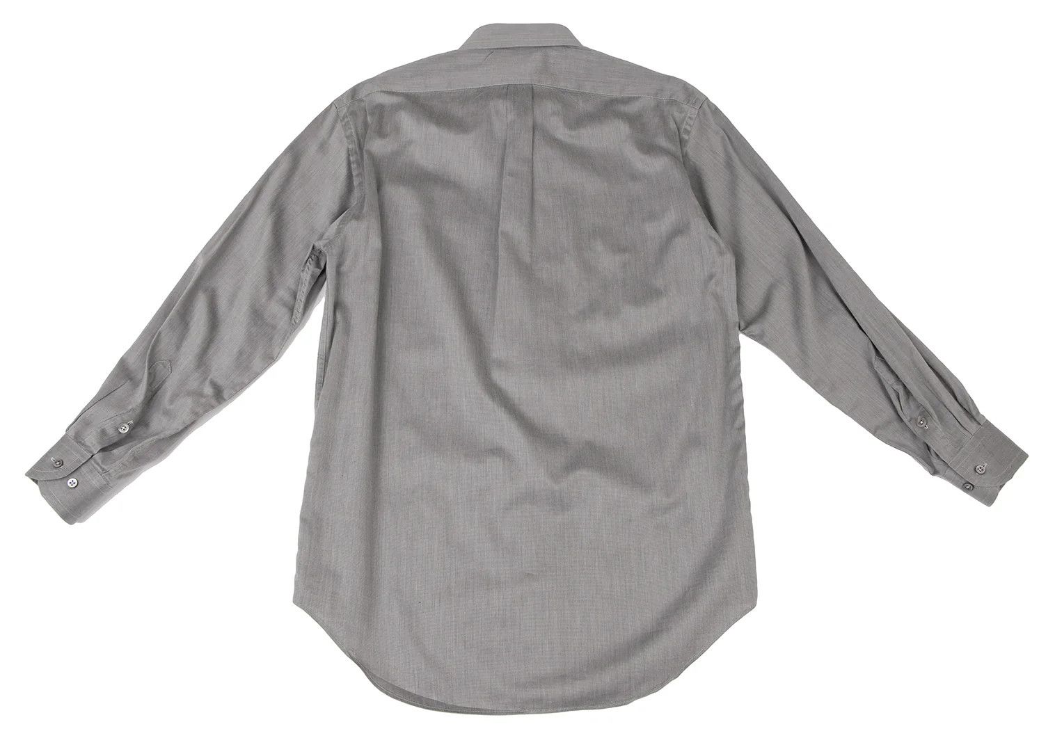 Armani Collezioni Snap Button-Down Shirt in Gray Size 38 Size US XXS / EU 40 - 15 Thumbnail