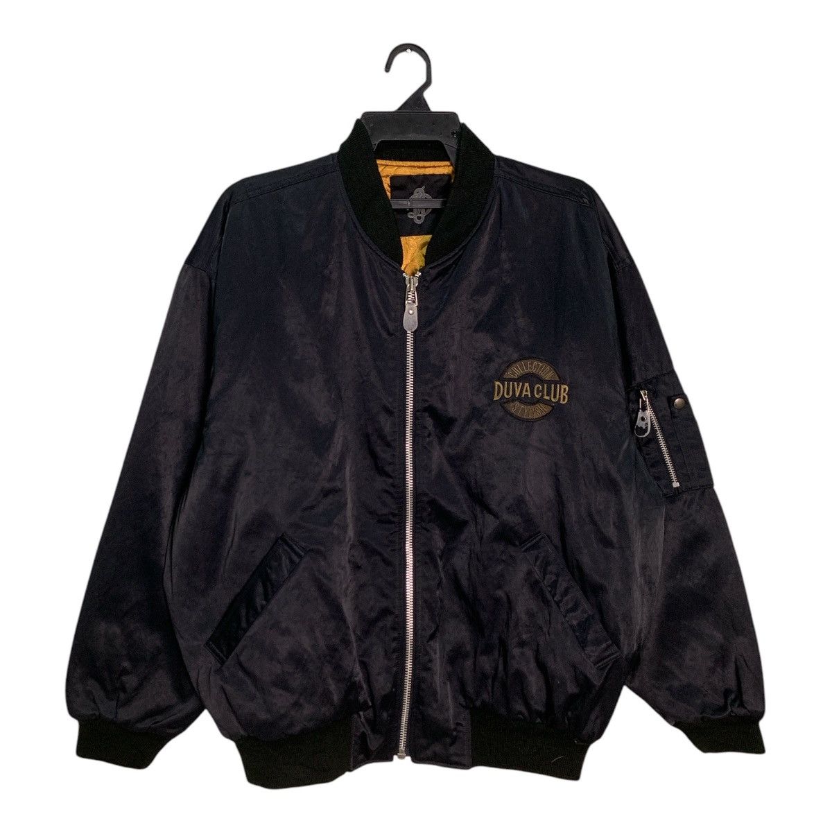 Japanese Brand Rare Design Vintage Duva Club Bomber Jackets Size US XL / EU 56 / 4 - 1 Thumbnail