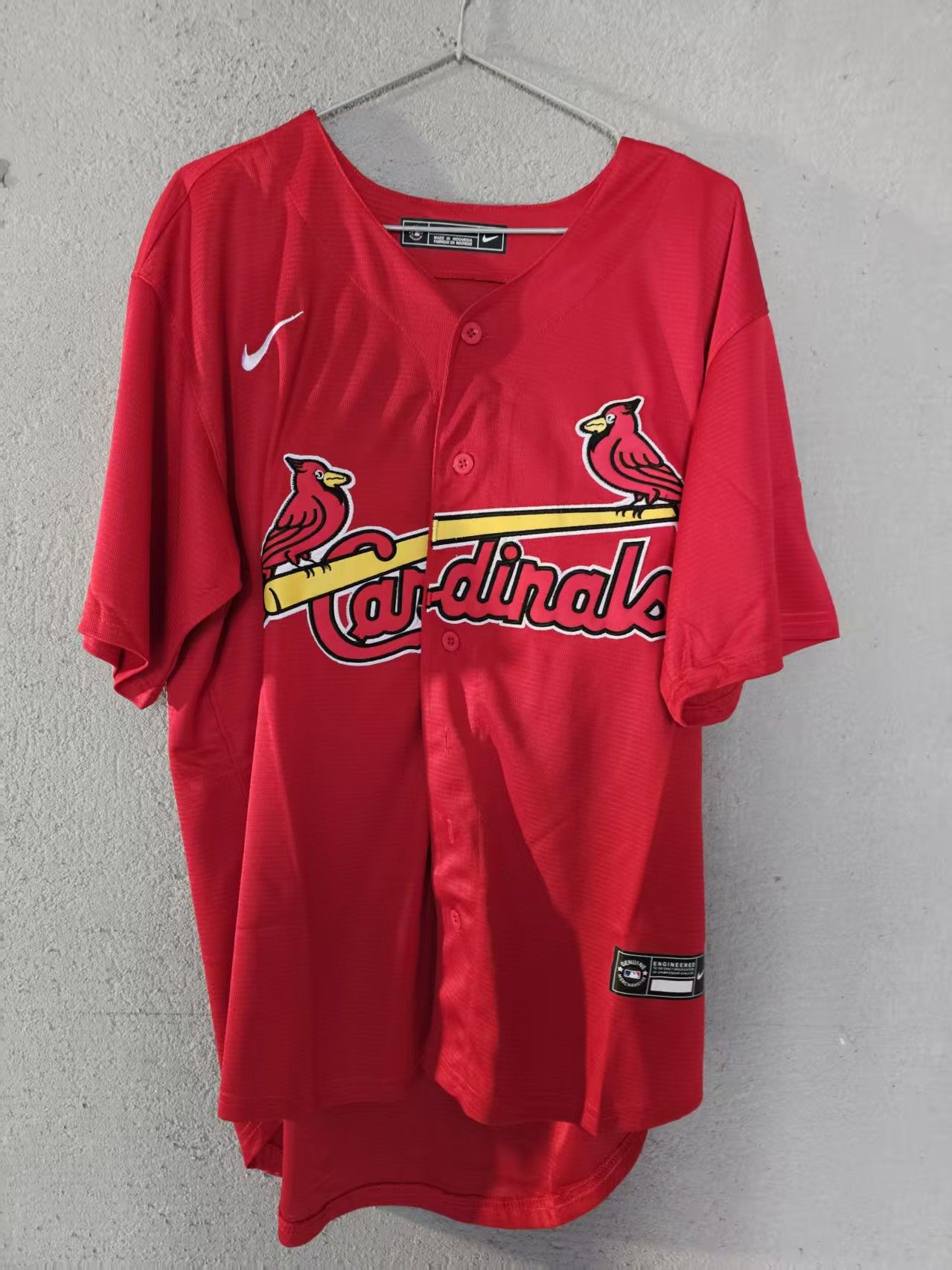 MLB St. Louis Cardinals #5 Pujols Jersey Size US XL / EU 56 / 4 - 1 Thumbnail