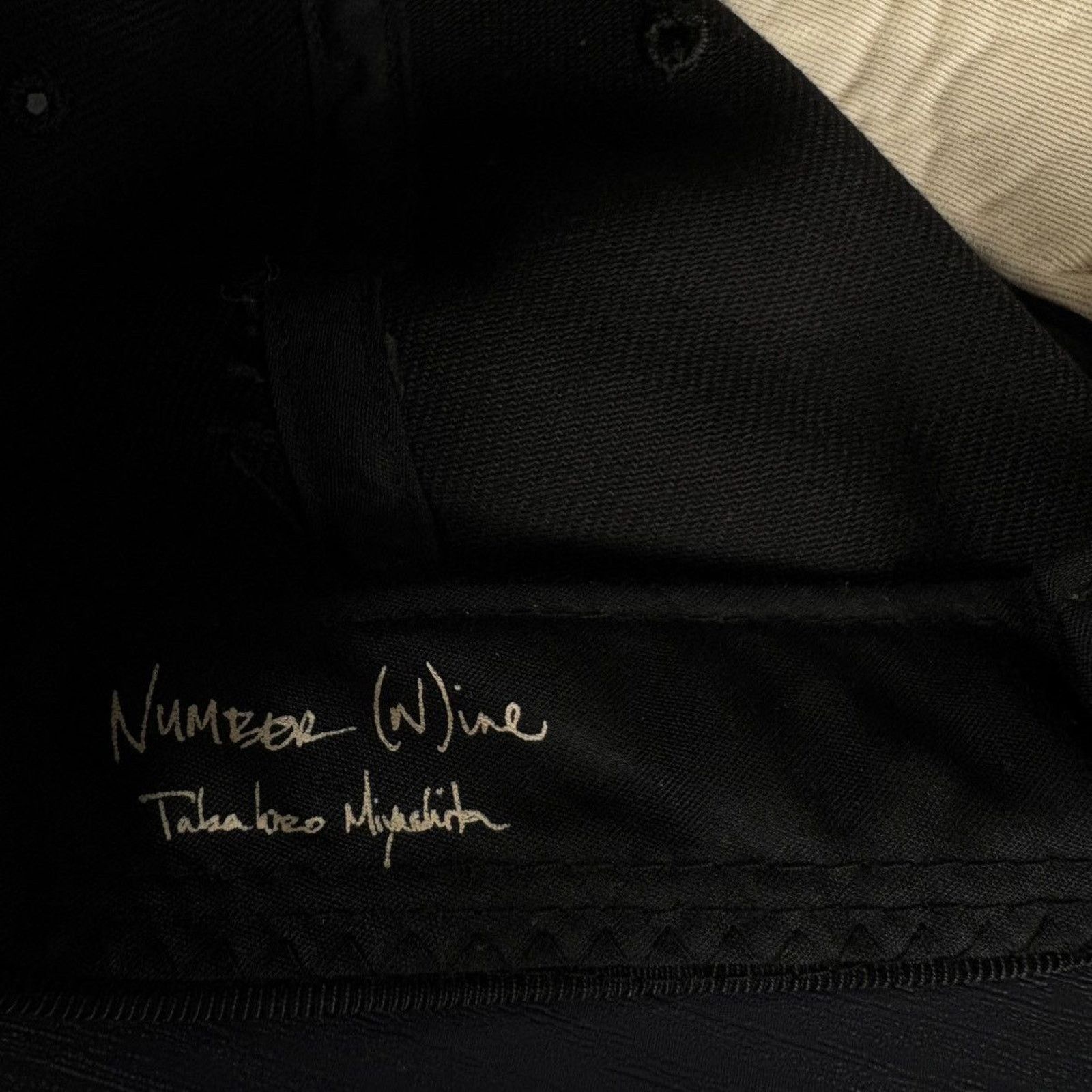 Japanese Brand × Number (N)ine × Vintage 🇯🇵2006 NUMBER (N)INE FUCK YOU Embroidered Cap Size ONE SIZE - 9 Thumbnail