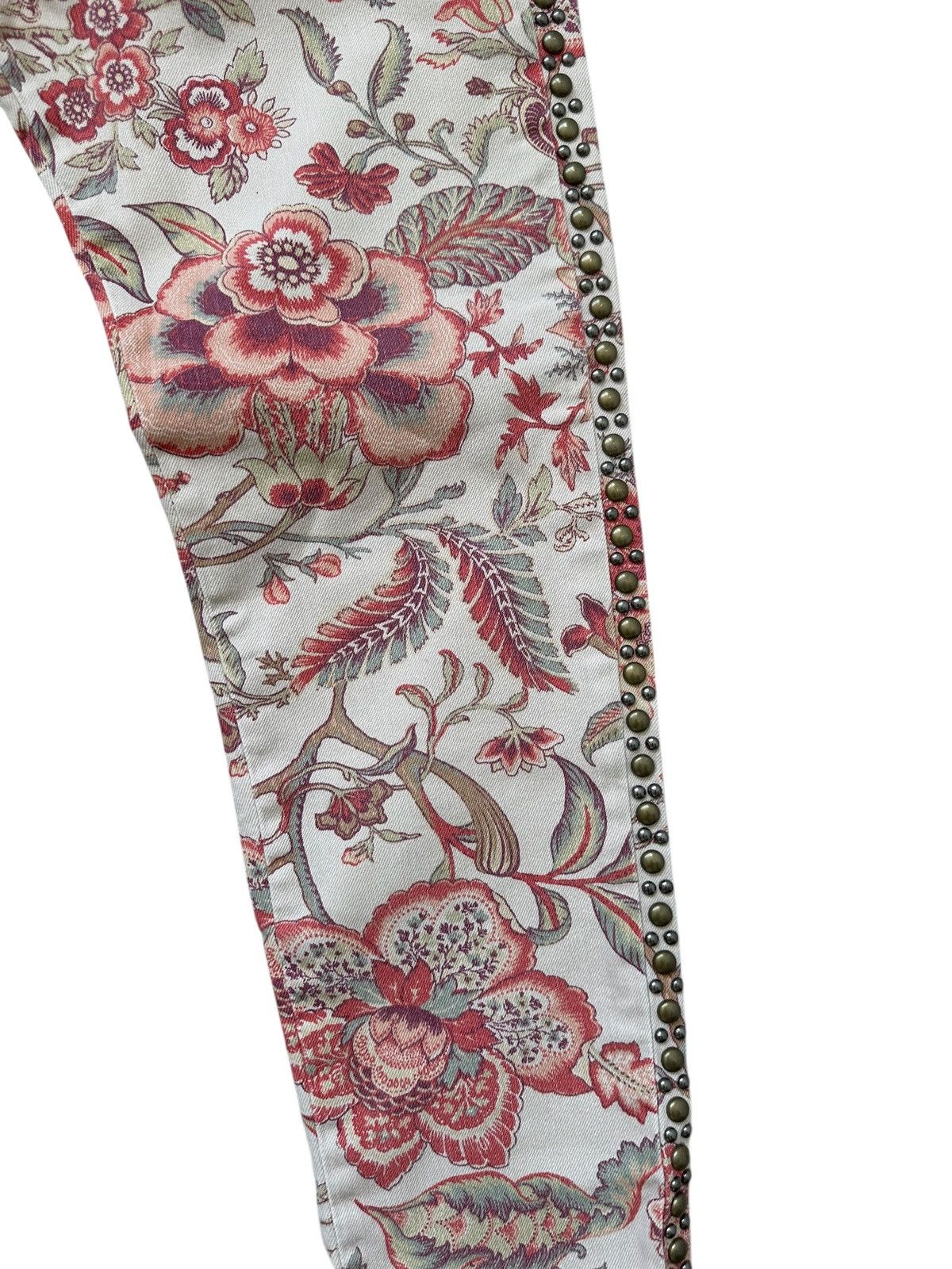 Denim & Supply Ralph Lauren Denim & Supply Ralph Lauren Floral Flowers Skinny Jeans Size 31" - 5 Thumbnail