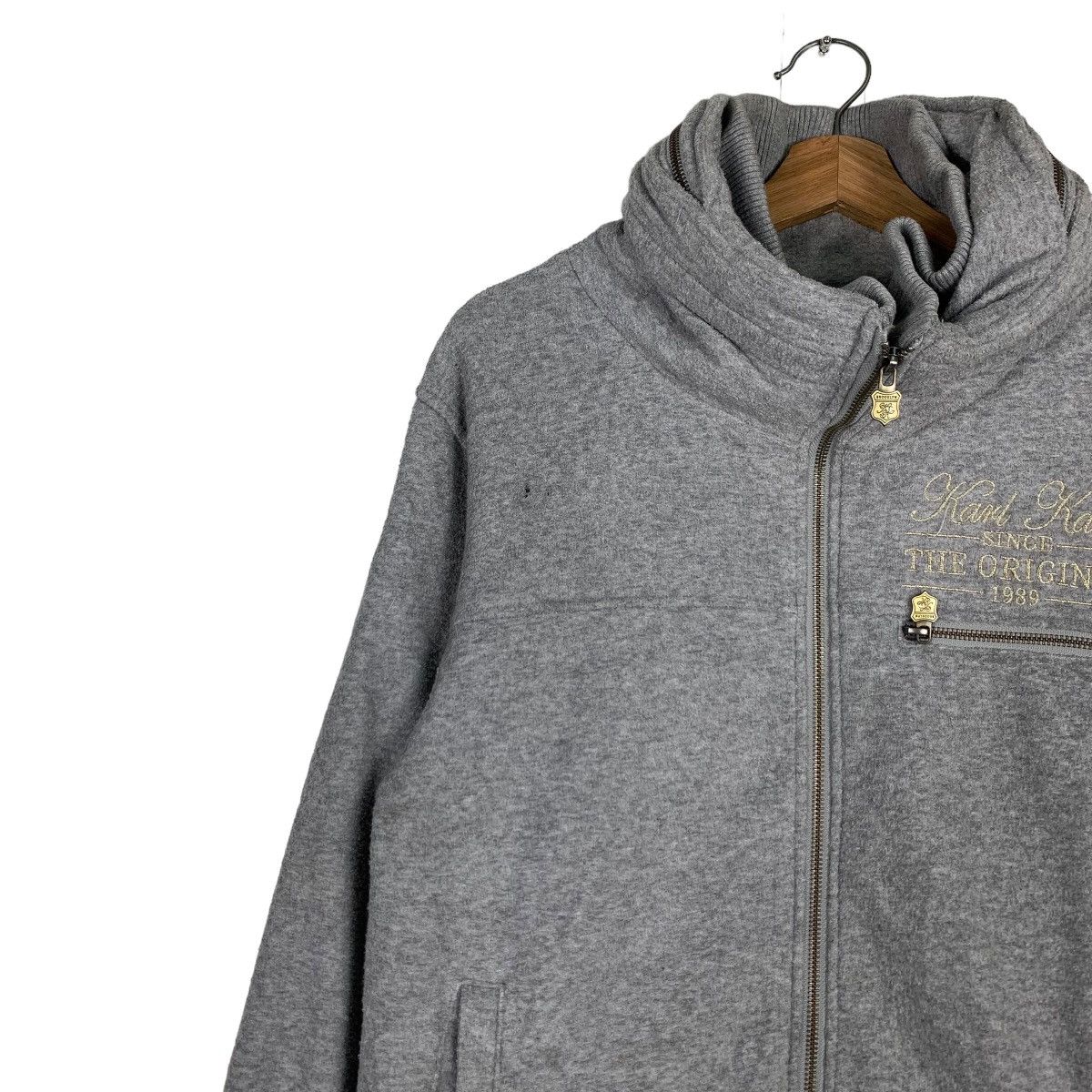 Karl Kani KARL KANI Big Logo Hooded Zipper Sweater Jacket #0148-C8 Size US M / EU 48-50 / 2 - 7 Thumbnail