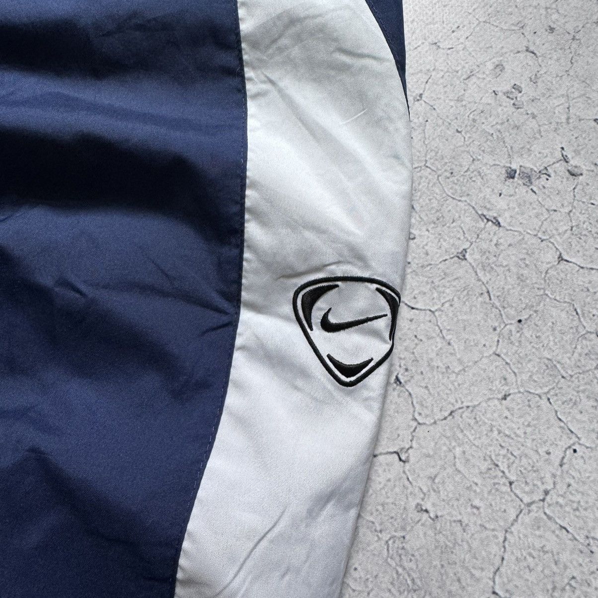 Nike × Vintage Nike Nylon Track Pants 90s Baggy Drill Joggers Y2K Size US 30 / EU 46 - 7 Thumbnail