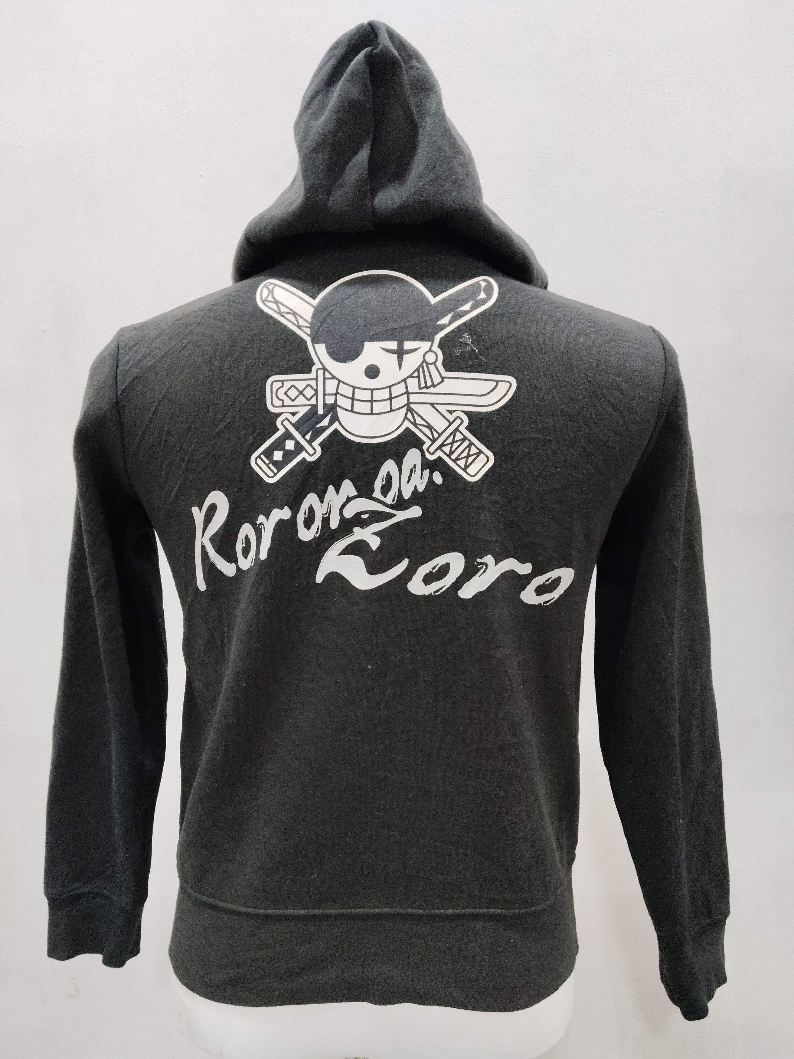 Anime × One Piece One Piece Overprint Zipper Hoodie Sweatshirt Size US S / EU 44-46 / 1 - 2 Thumbnail