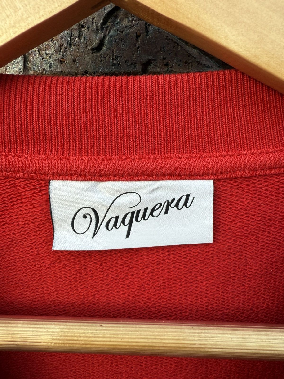 Vaquera Vaquera Oversized Raglan Crest Crewneck Size US XXL / EU 58 / 5 - 4 Thumbnail