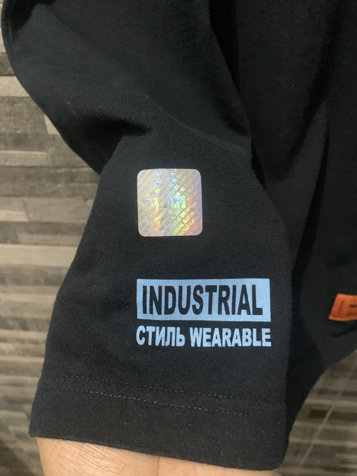 Heron Preston HERON PRESTON " MELTED " Tee Size US XL / EU 56 / 4 - 6 Thumbnail
