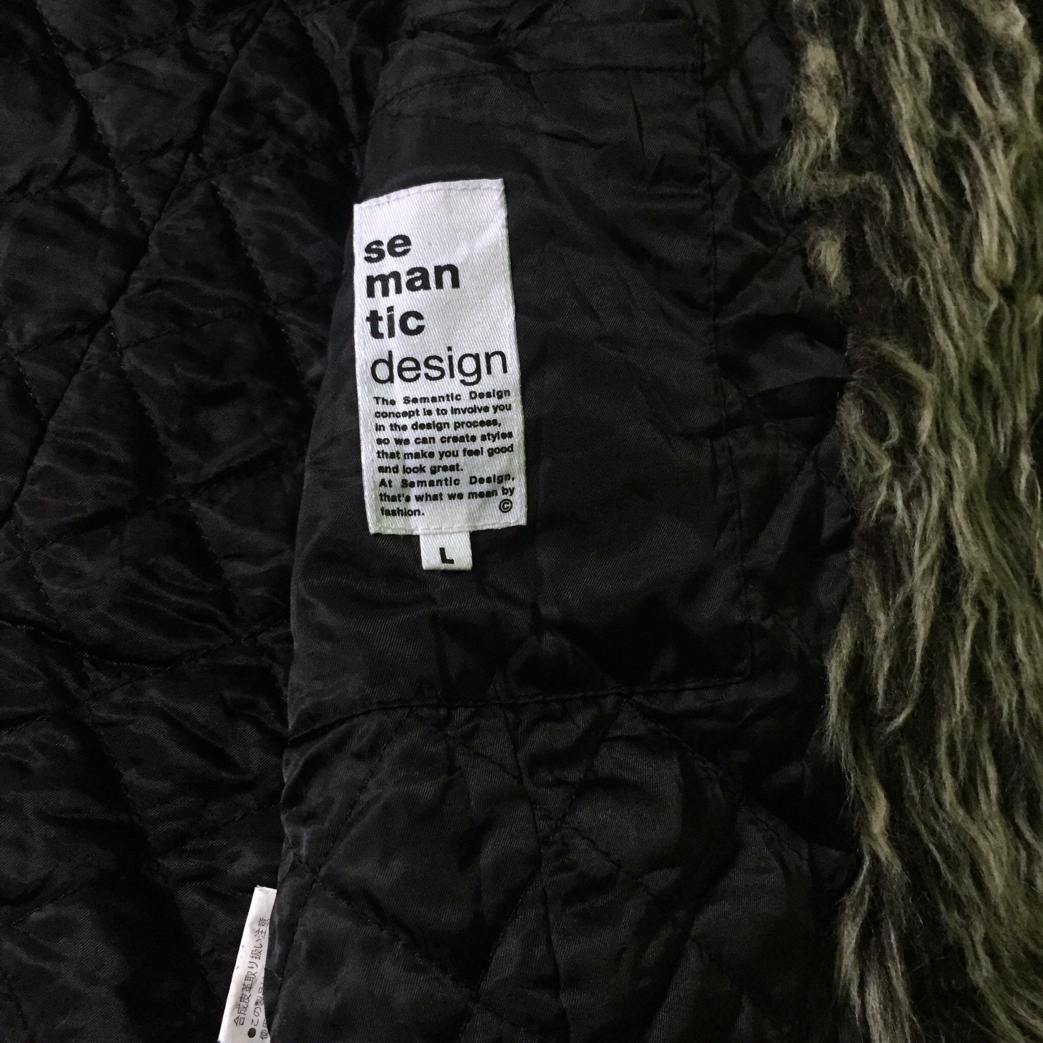 semanticdesign Semantic Design Fur Avant Garde Jacket Japanese Size US L / EU 52-54 / 3 - 8 Thumbnail