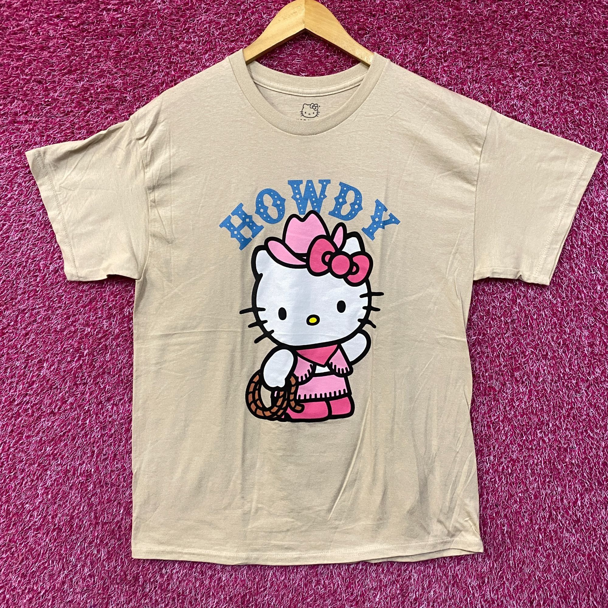 Disney Sanrio Hello kitty Cowgirl Howdy by Sanrio T-Shirt Size Larg Size L / US 10 / IT 46 - 1 Thumbnail