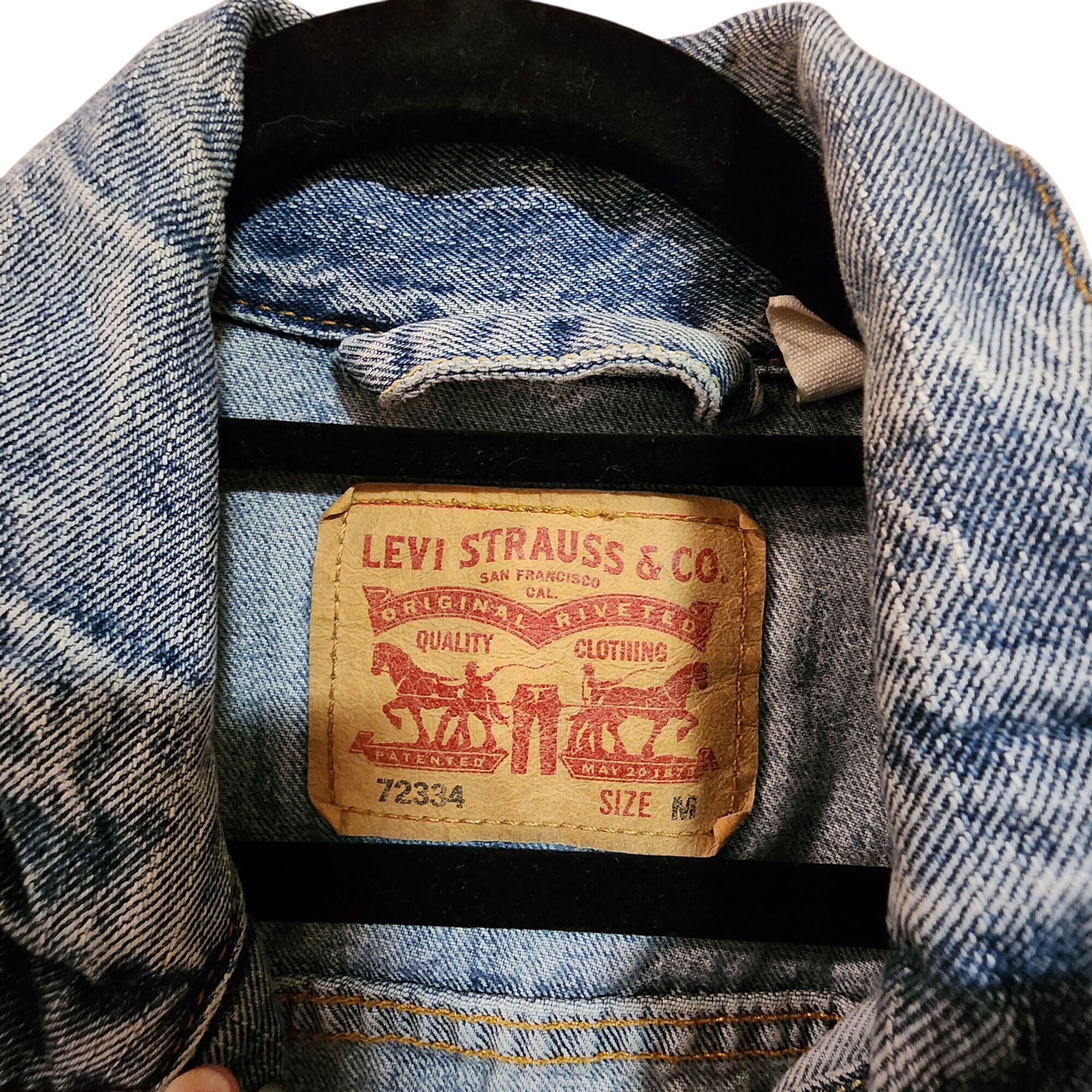 Levi's Levi’s Truckers Dark Blue Denim Jean Jacket 72334 Men’s Size Size US M / EU 48-50 / 2 - 4 Thumbnail