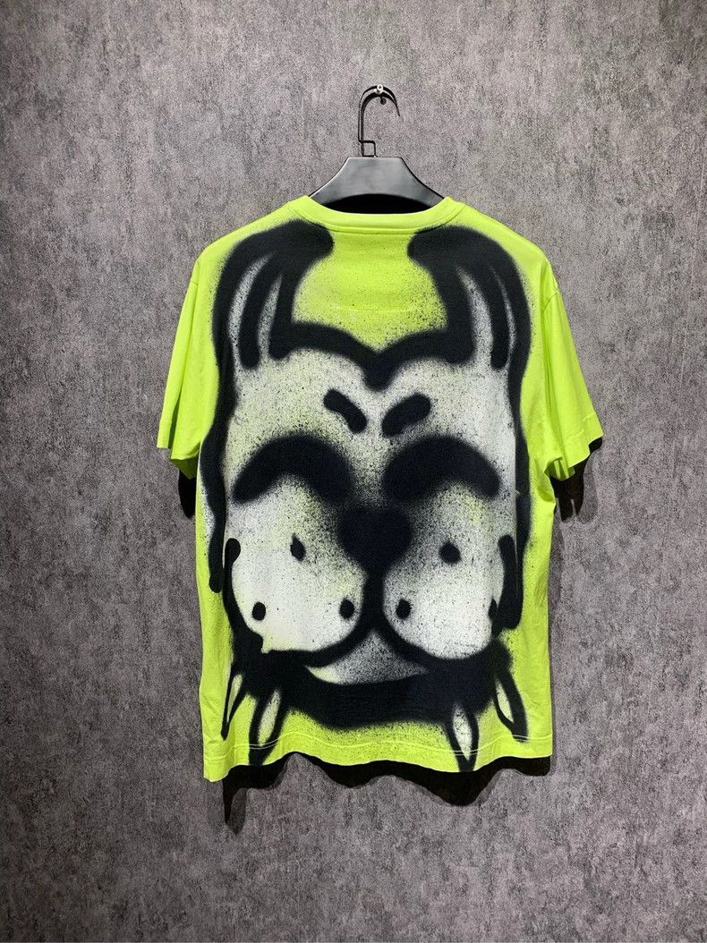 Givenchy Givenchy Green Graffiti Short Sleeve 2506-Nextarrow Size US S / EU 44-46 / 1 - 8 Thumbnail