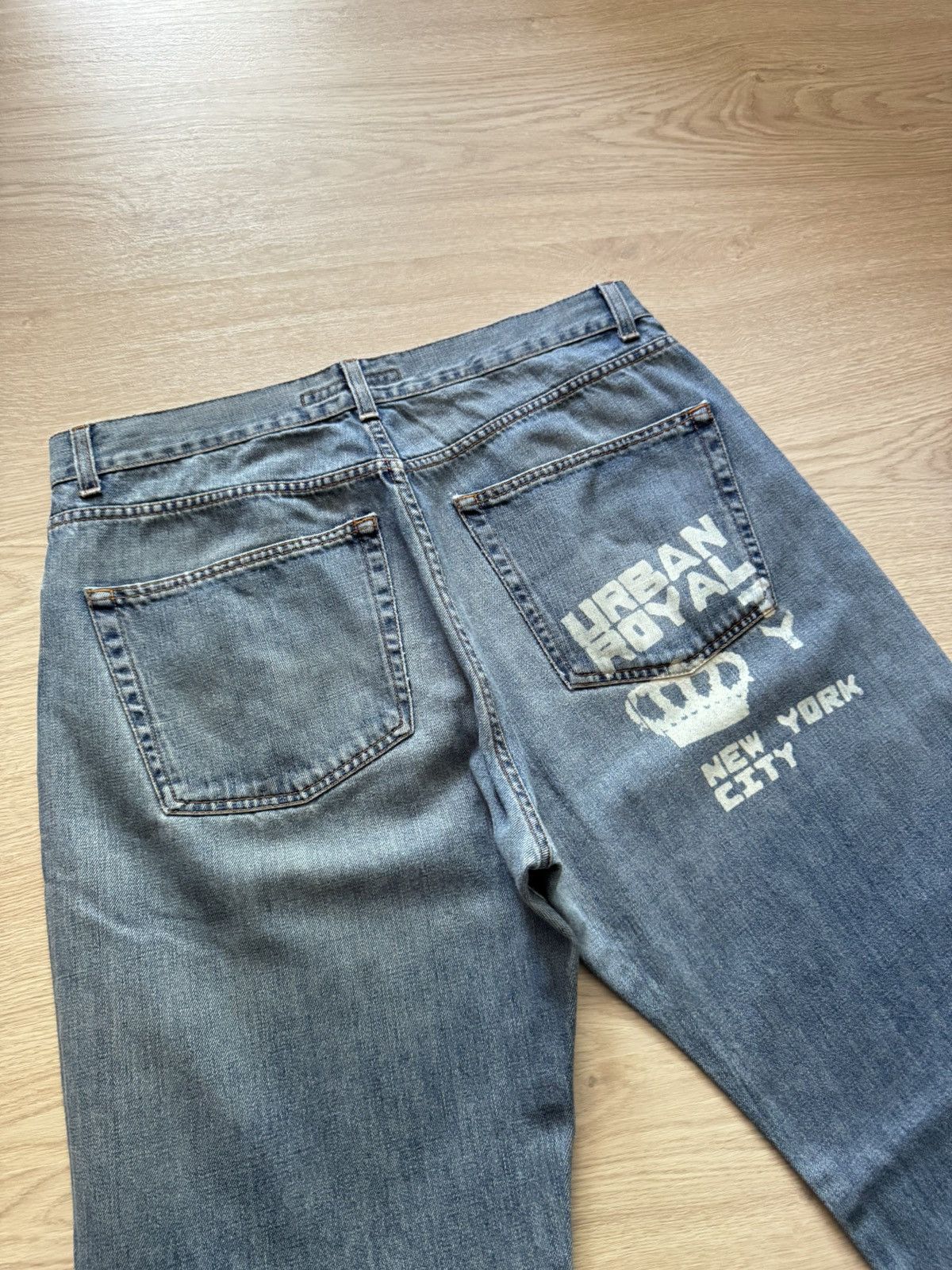 DKNY Vintage 00’s DKNY Urban Royal Baggy y2k Japanese Jeans Pants Size US 36 / EU 52 - 5 Thumbnail