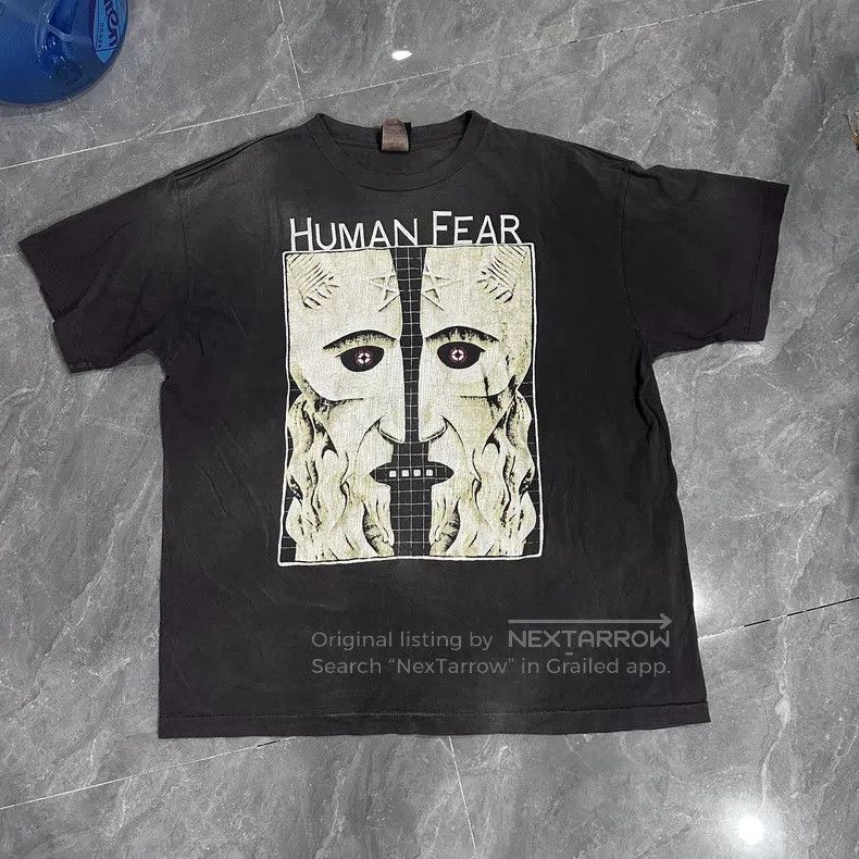 Saint Michael Saint Michael White face and white ghost washed old black Size US XXL / EU 58 / 5 - 1 Thumbnail
