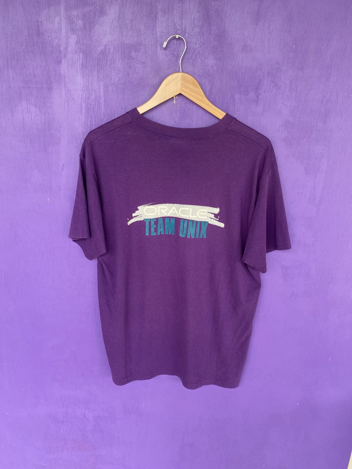 Other Vintage 80s Oracle racing team UNIX t-shirt Size US L / EU 52-54 / 3 - 2 Thumbnail