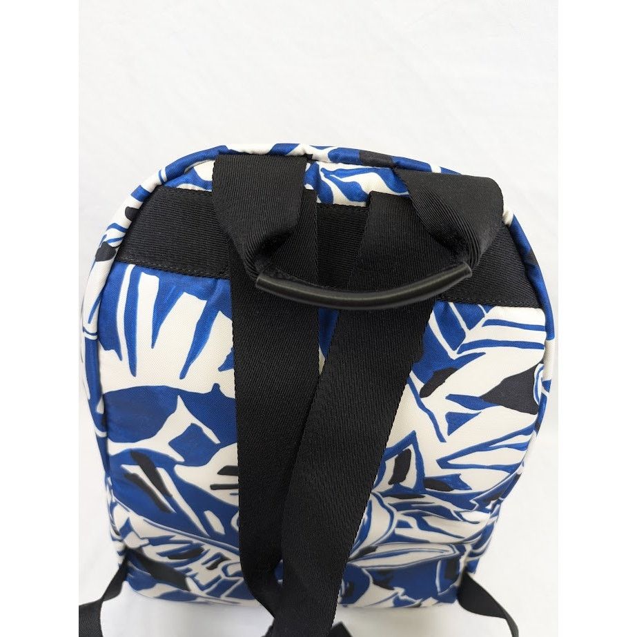 Palm Angels o1rshd1 Size: OS / Macro Hibiscus Backpack in Blue/Off White Size ONE SIZE - 9 Thumbnail