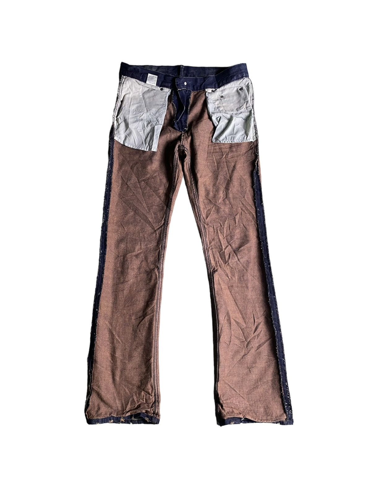 Hysteric Glamour Rare Jack Rose Faded cat whiskers Denim Size US 34 / EU 50 - 5 Thumbnail