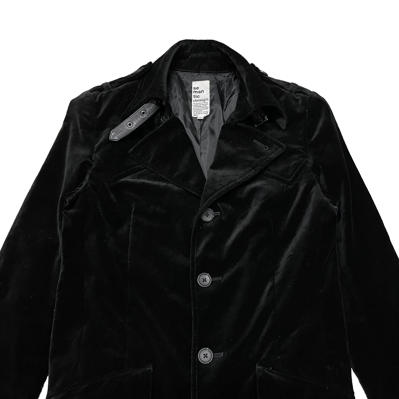 semanticdesign Semantic Design Velvet Coat Size US S / EU 44-46 / 1 - 2 Thumbnail