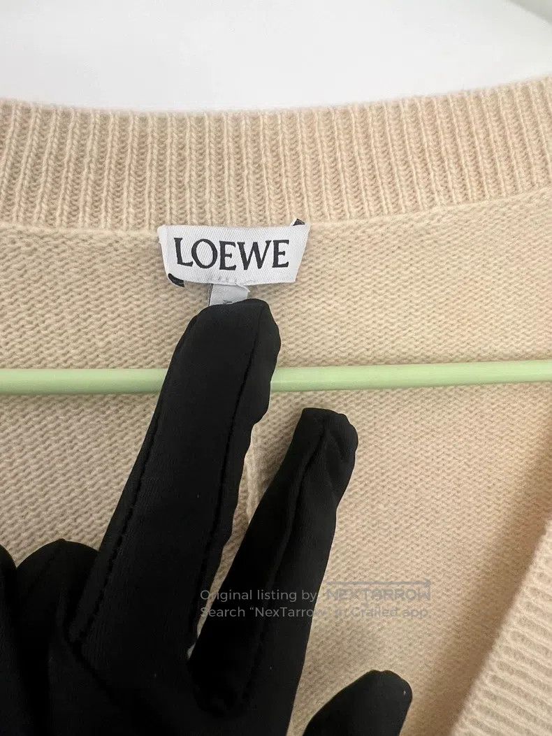 Loewe Loewe Asymmetrical deer pattern jacquard long-sleeve knitt Size L / US 10 / IT 46 - 3 Thumbnail