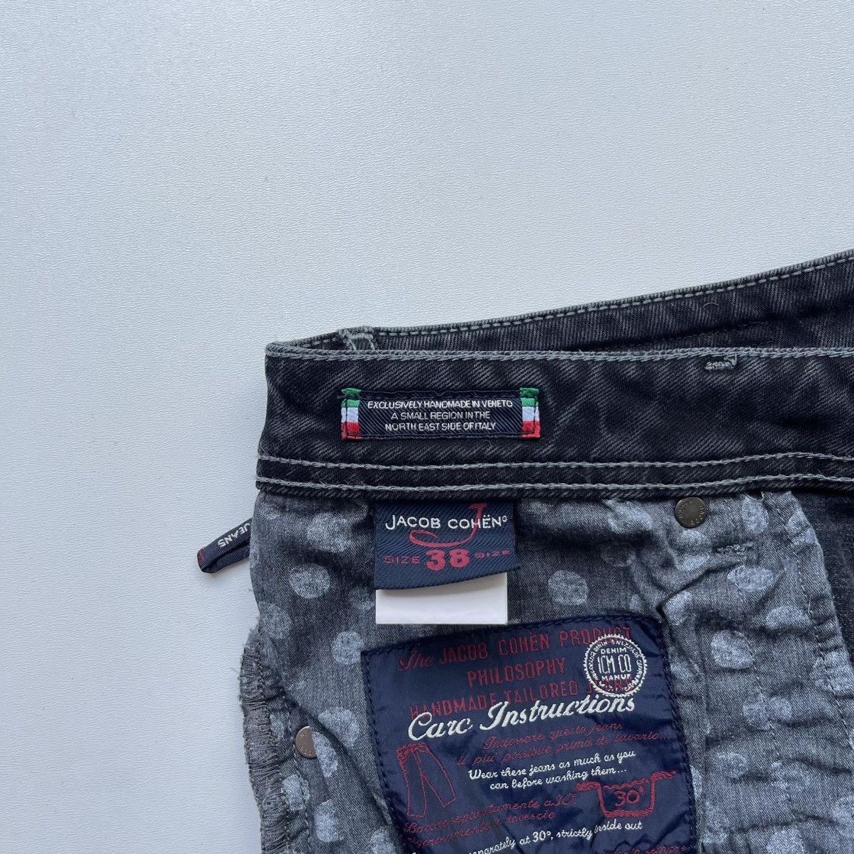 Jacob Cohen Jacob Cohen 688 Handmade Luxury Denim Stretch Jeans Washed Size US 38 / EU 54 - 10 Thumbnail