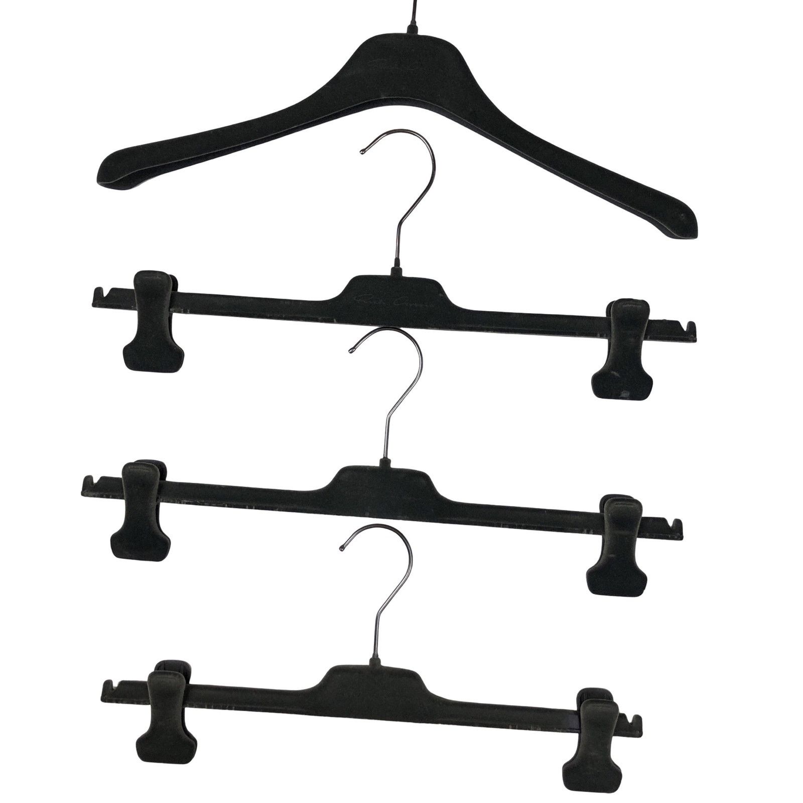 Rick Owens Rick Owens Logo Velour Hangers Size ONE SIZE - 2 Thumbnail