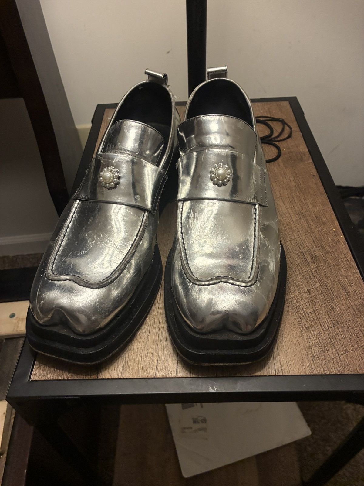 Simone Rocha Simone Rocha (heart toed loafer) Size US 12 / EU 45 - 1 Thumbnail