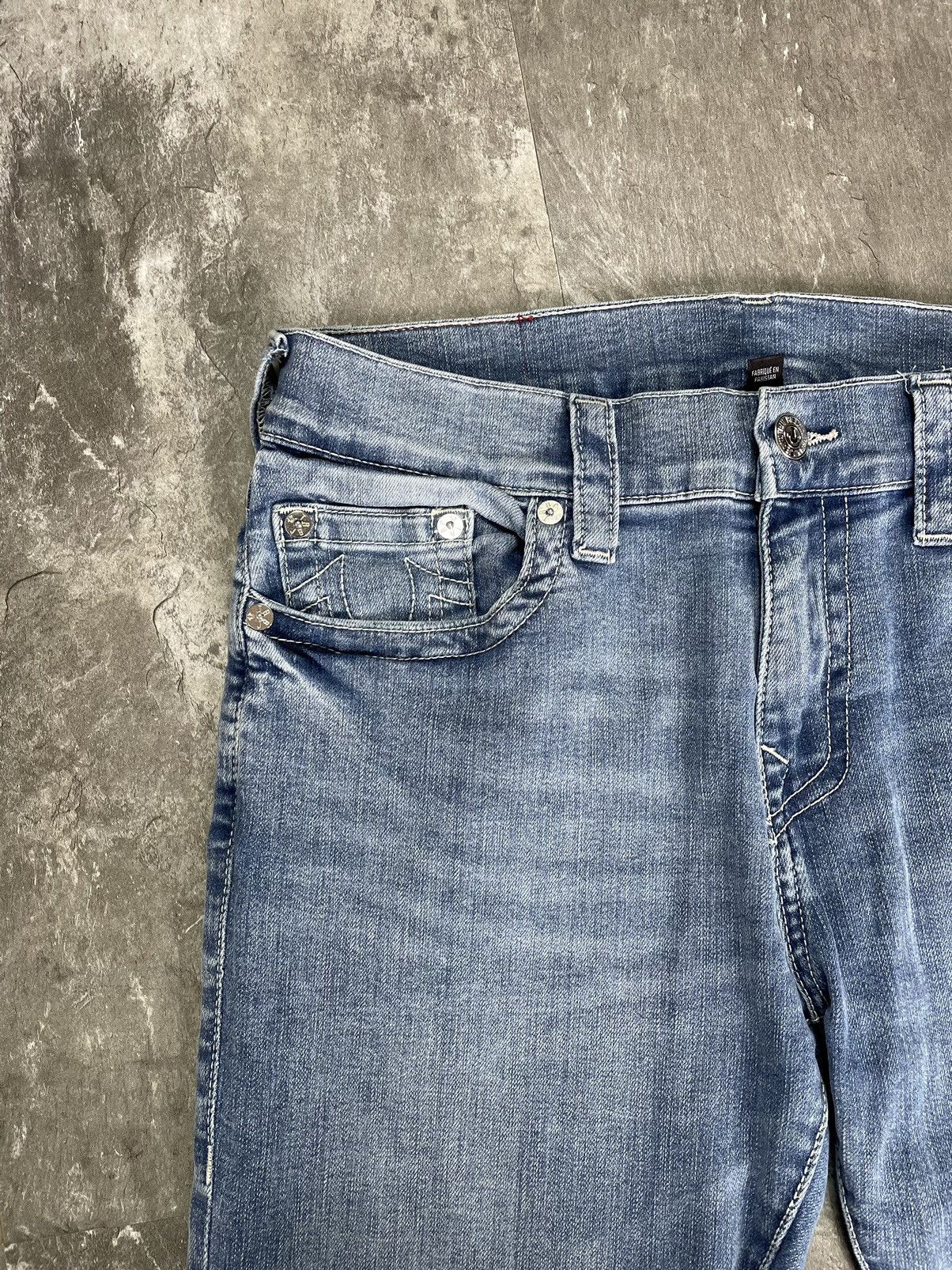 True Religion Vintage True Religion Jack Baggy Denim Jeans 90s Y2K Size US 32 / EU 48 - 5 Thumbnail