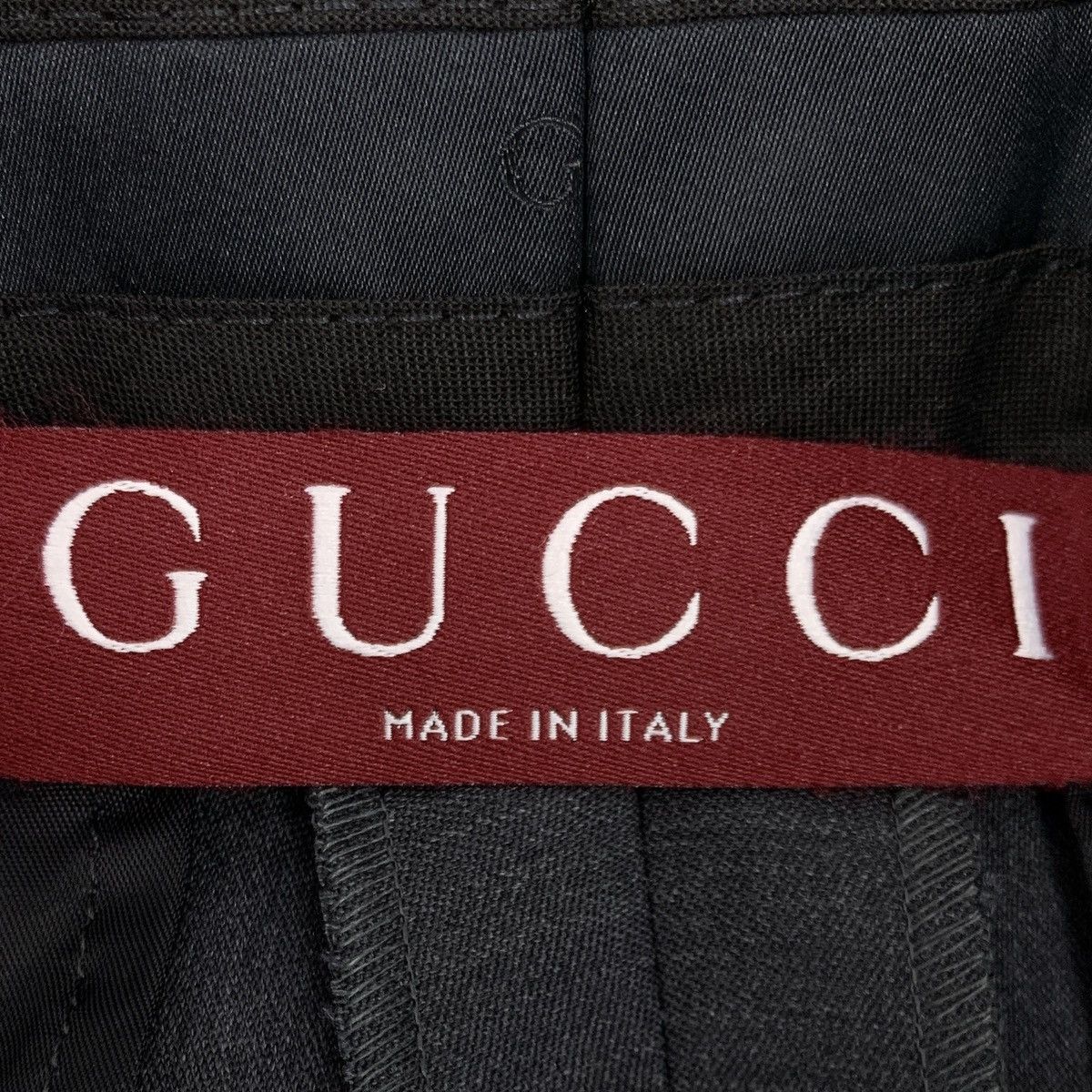Gucci Gucci Black Grey Logo Letter Embroidered Casual Pants K26WX Size 26" / US 2 / IT 38 - 7 Thumbnail