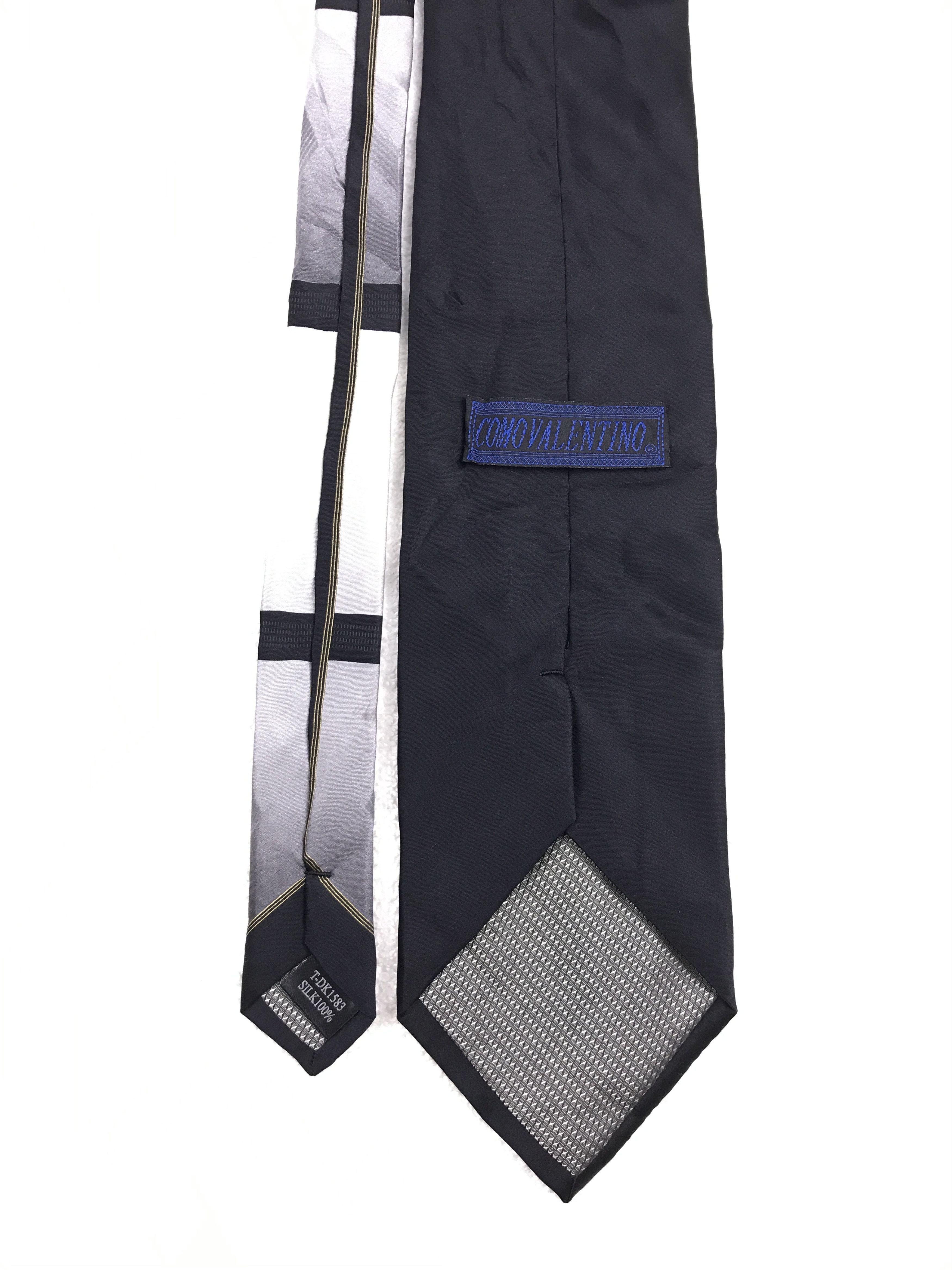 Designer × Vintage Vintage Como Valentino Silk Necktie Size ONE SIZE - 4 Thumbnail