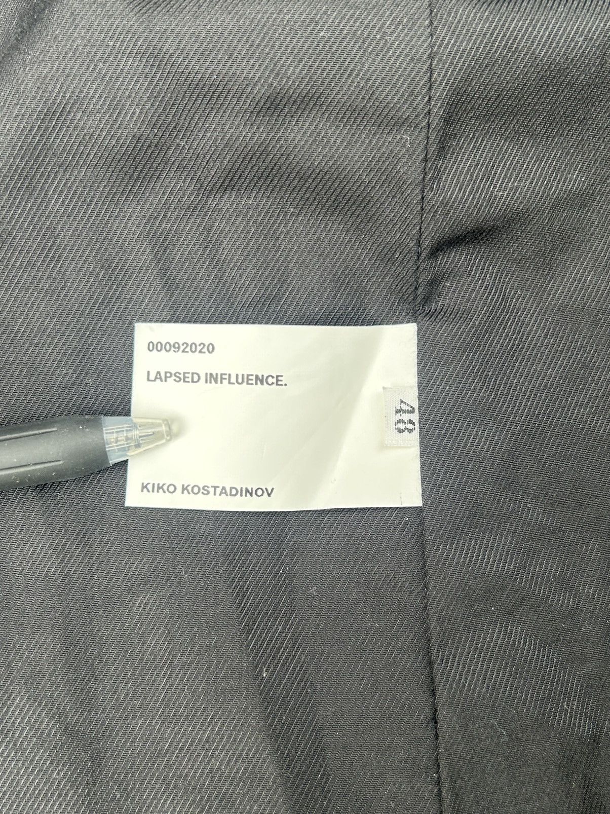 Kiko Kostadinov Kiko Kostadinov SS20 Maik Long Blazer Lapsed Influence Coat Size US M / EU 48-50 / 2 - 9 Thumbnail