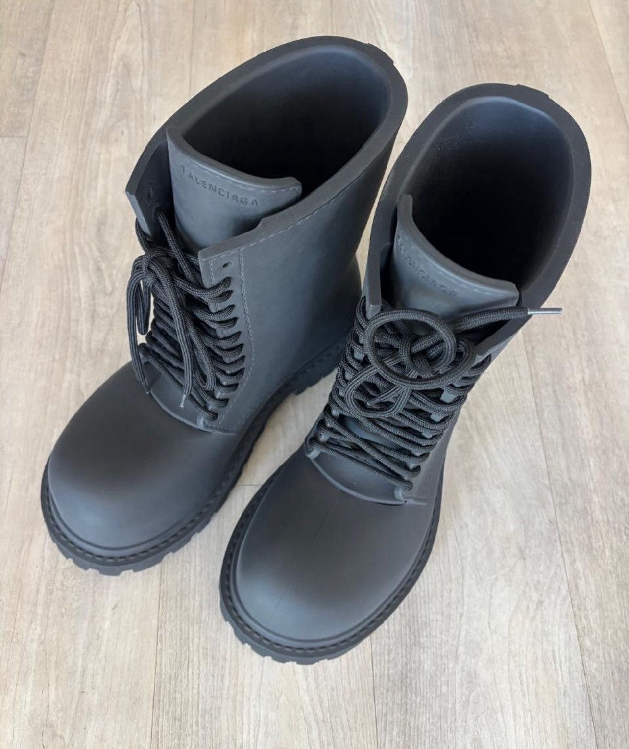 Balenciaga 🚩RARE SIZE🚩Balenciaga Steroid boots black Size US 12 / EU 45 - 6 Thumbnail