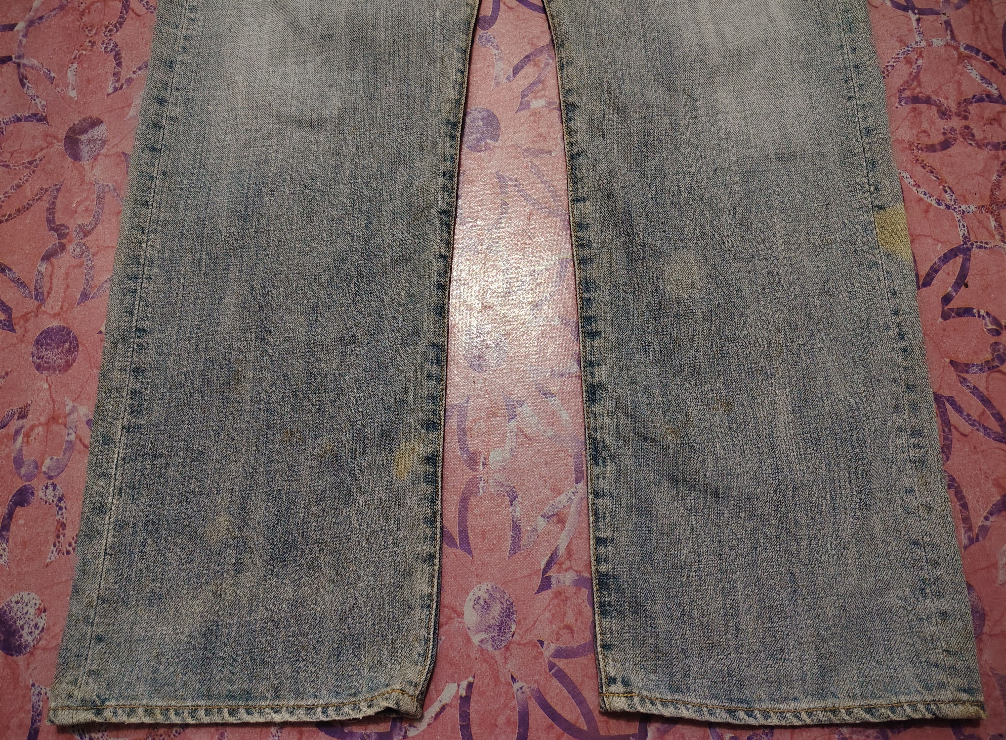 MasterPiece Vintage Japanese MASTERPIECE distressed denim Jeans Size US 34 / EU 50 - 6 Thumbnail