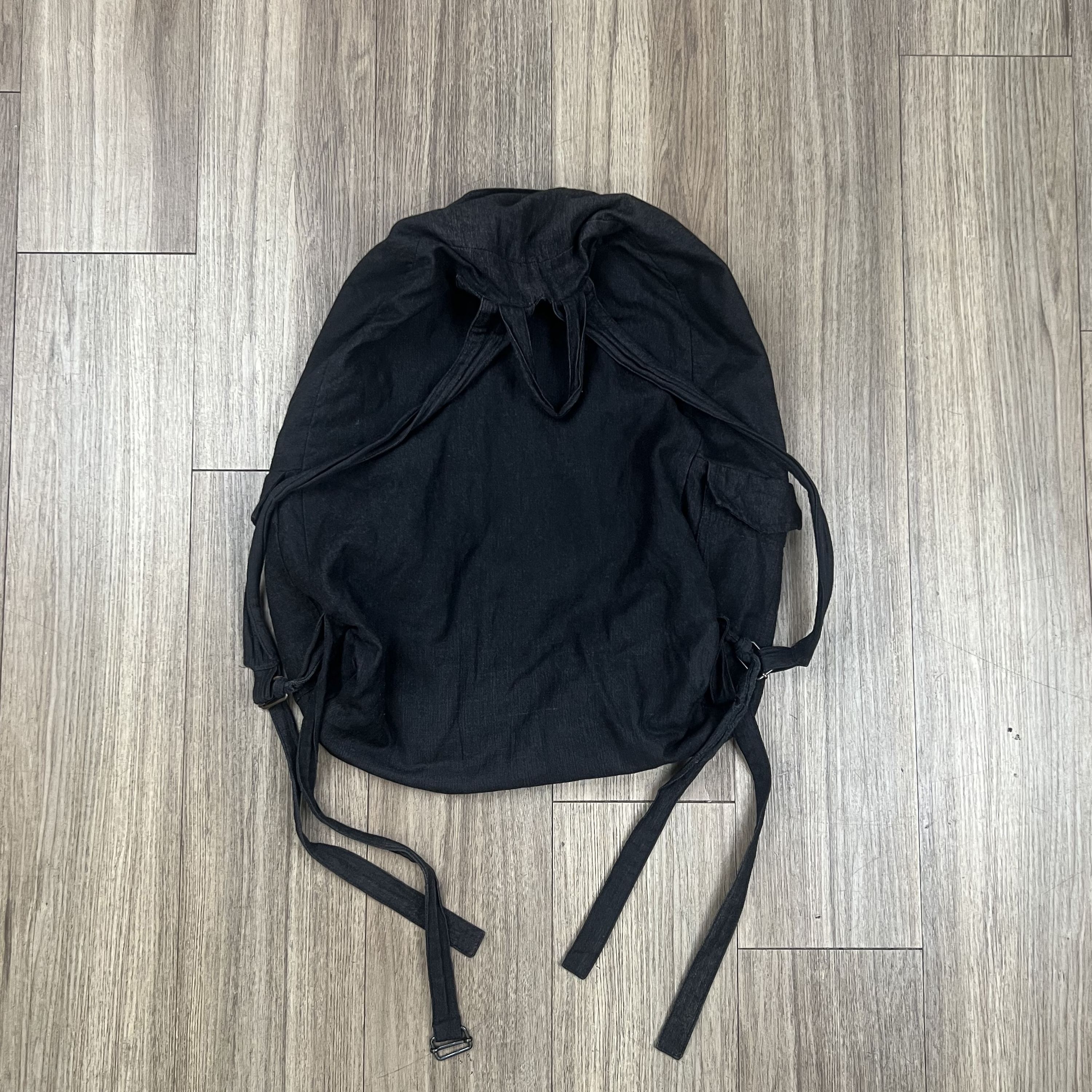 Ann Demeulemeester Ann Demeulemeester Wool/Linen Bondage Backpack Size ONE SIZE - 3 Thumbnail