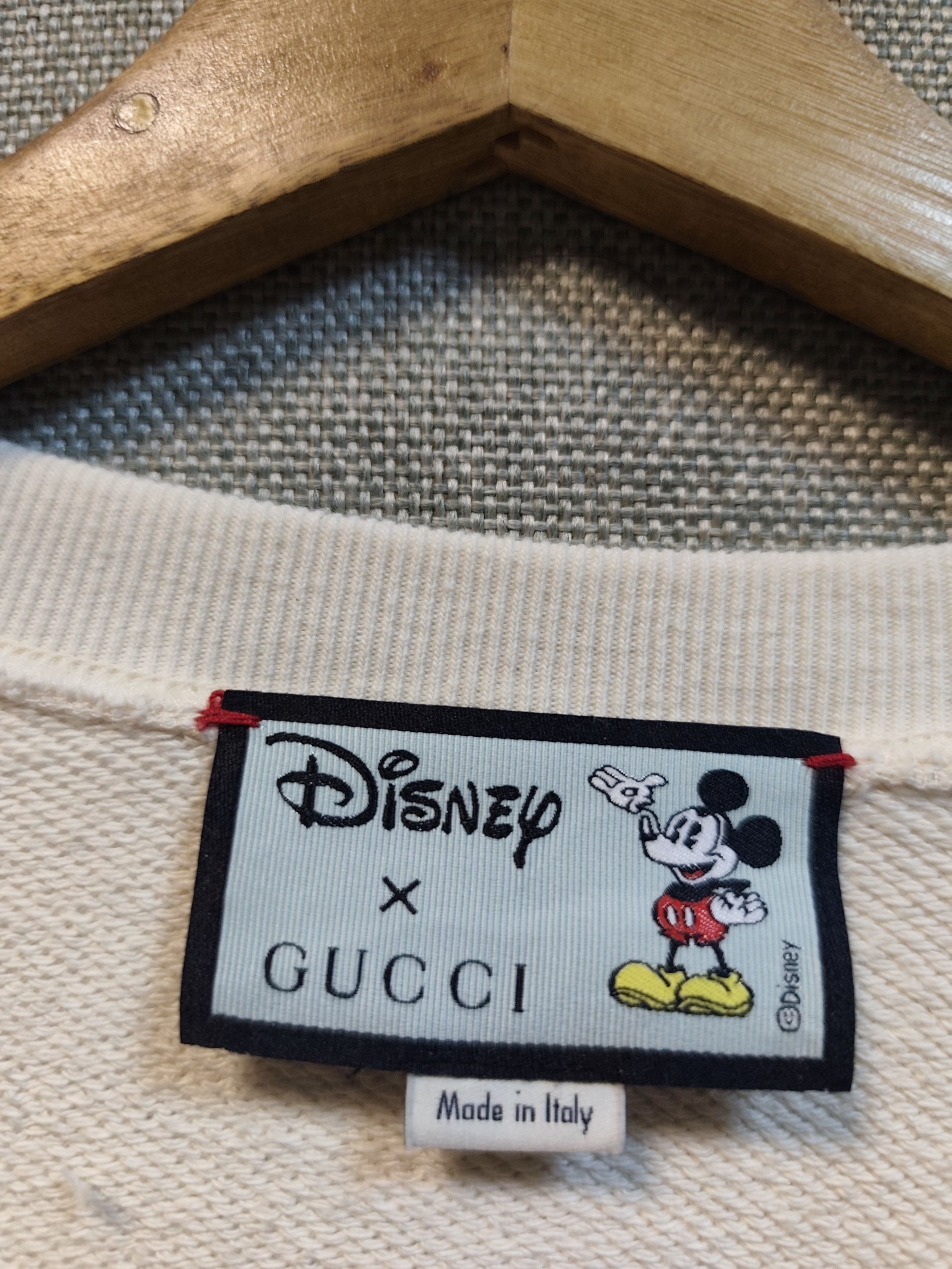 Disney × Gucci Gucci x Disney Mickey Mouse Sweatshirt Size US M / EU 48-50 / 2 - 8 Thumbnail