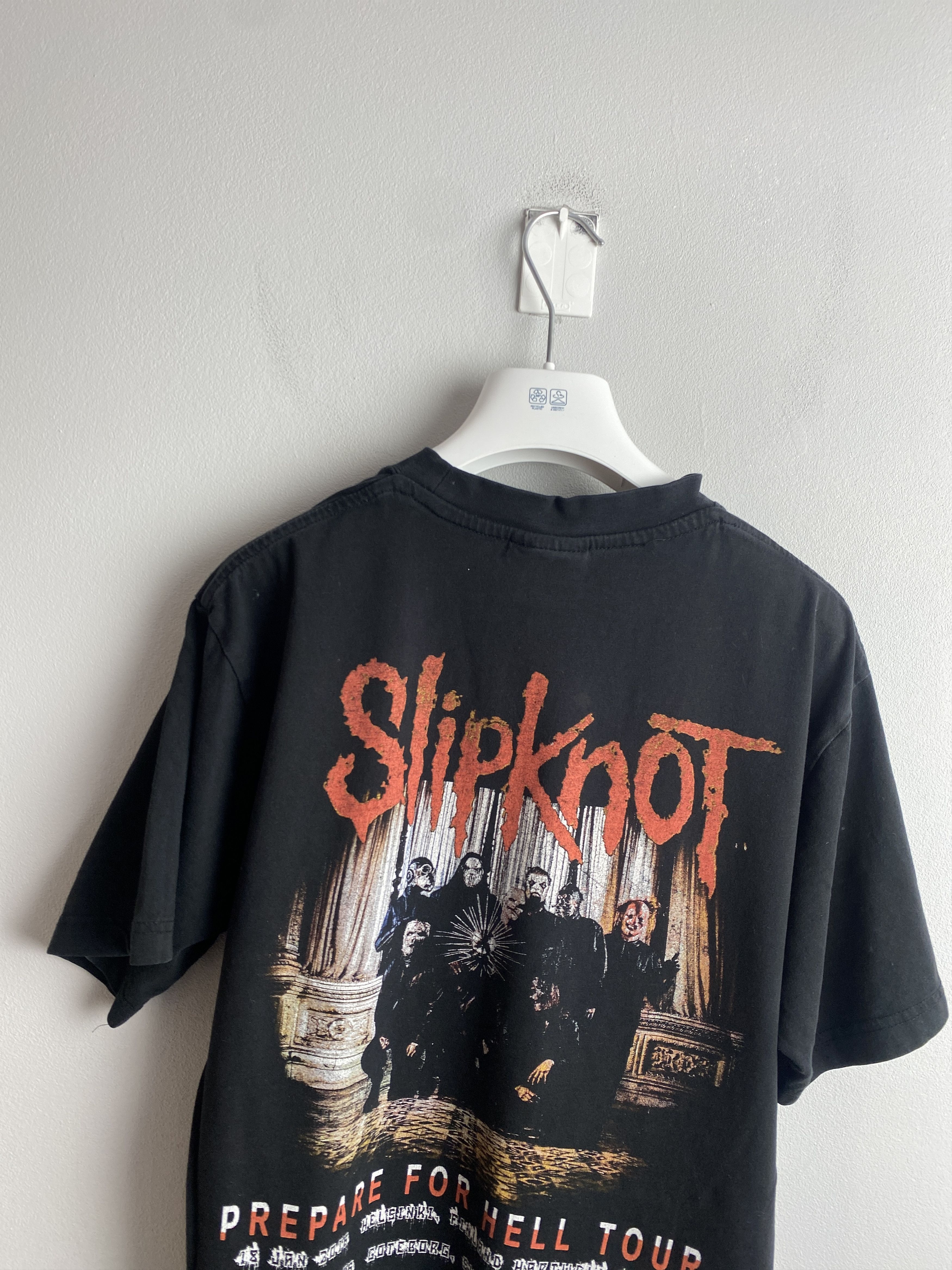 Band Tees × Slipknot × Vintage Slipknot big logo printed t-shirt tee band rock opium Size US S / EU 44-46 / 1 - 4 Thumbnail