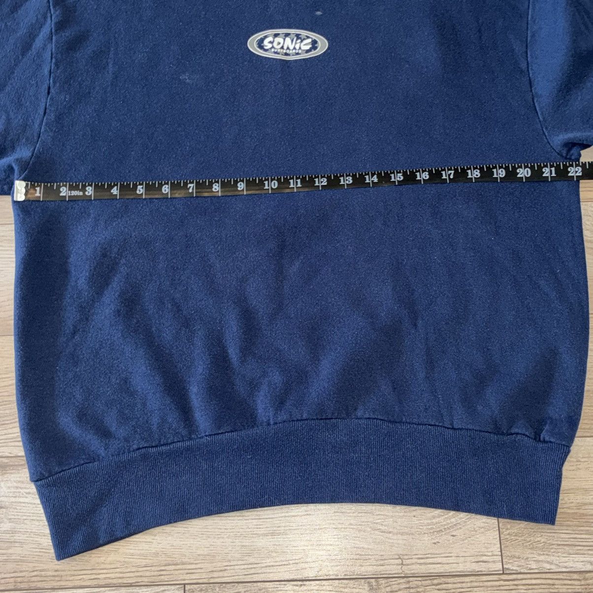 Other Sonic Surfboards navy crewneck sweatshirt Size US L / EU 52-54 / 3 - 5 Thumbnail