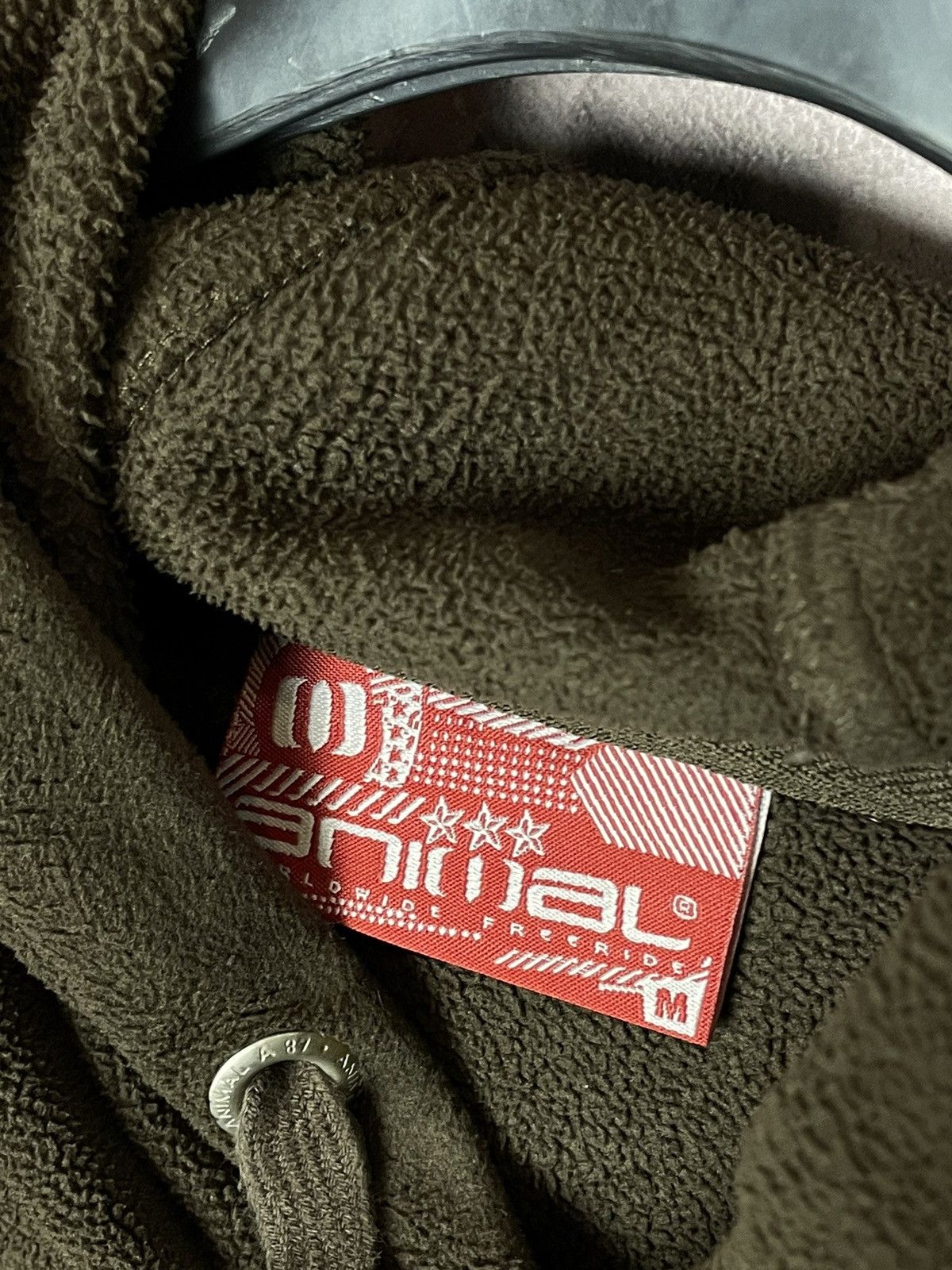 Japanese Brand × Vintage Japanese style fluffy fleece animal hoodie brown y2k Size US M / EU 48-50 / 2 - 8 Thumbnail
