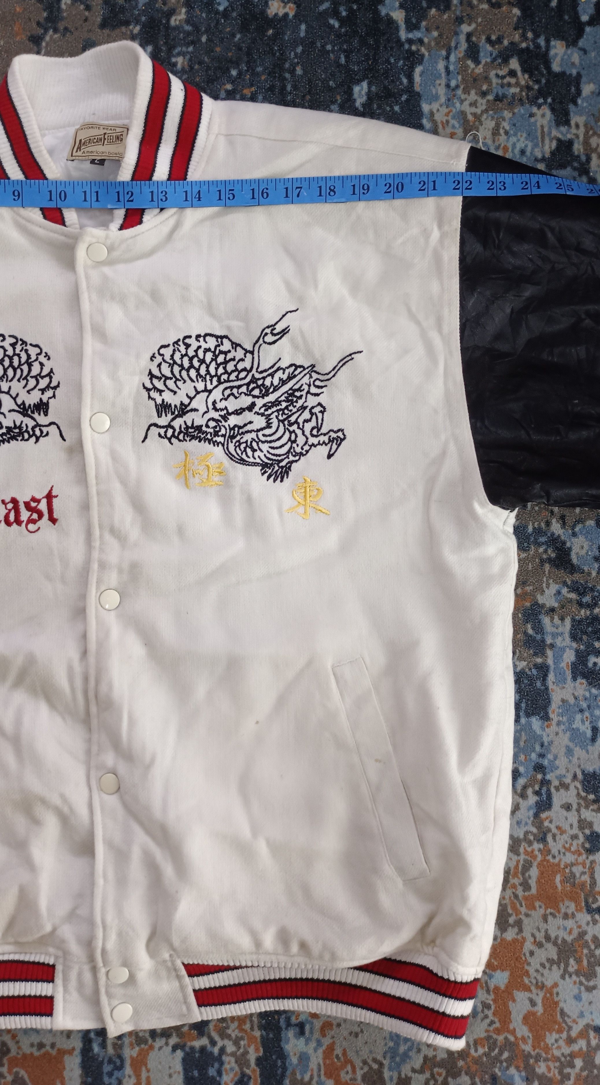 Japanese Brand 🔥Far East Sukajan Embroidered Logo Jacket Size US XL / EU 56 / 4 - 14 Thumbnail