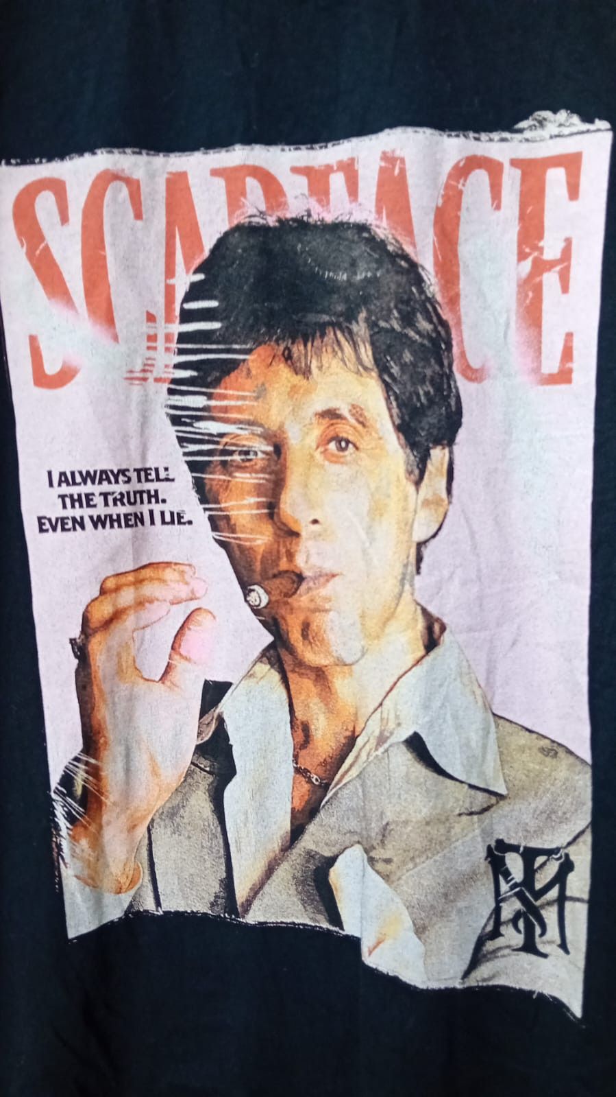 Swagger Scarface Movie t-shirt Universal City Studios sz XXL Size US XXL / EU 58 / 5 - 2 Thumbnail