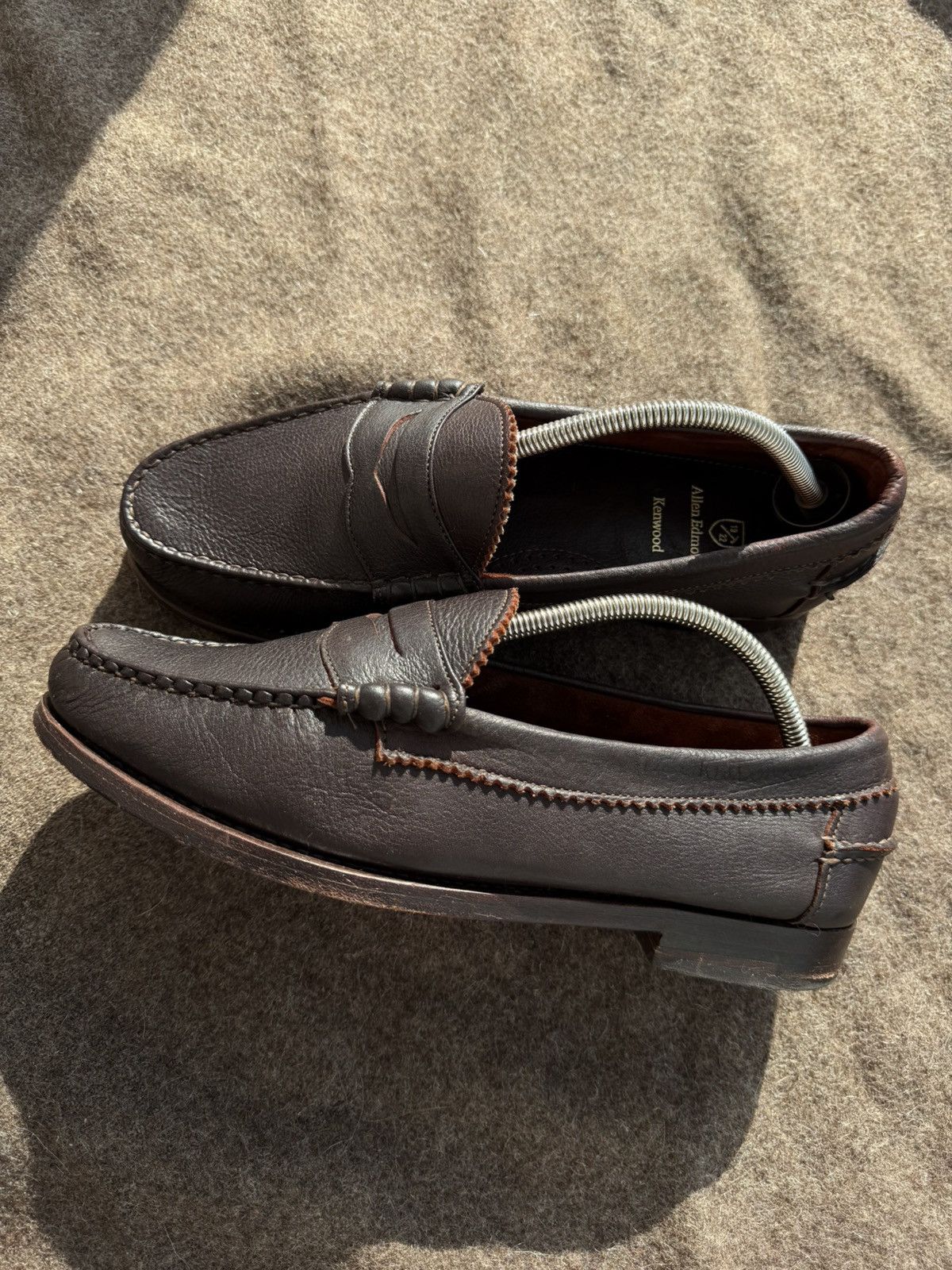 Allen Edmonds Allen Edmonds Leather Loafers Size US 10.5 / EU 43-44 - 3 Thumbnail