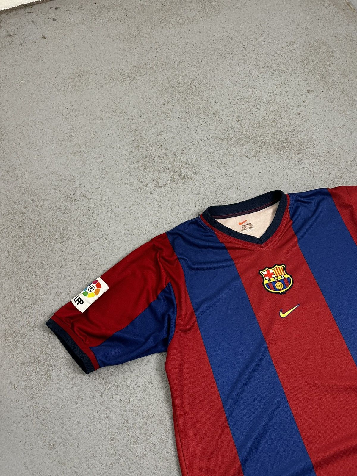 Nike Barcelona 1998/99 Nike Home Jersey Size US XL / EU 56 / 4 - 2 Thumbnail