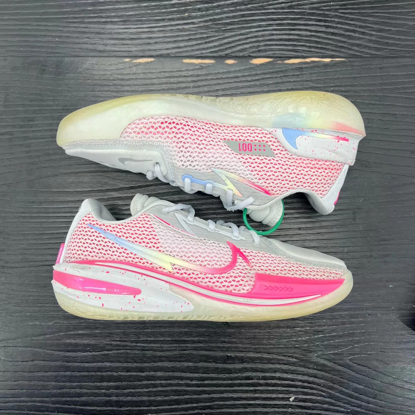 Nike GT Cut White/Pink 40 New With Box Size US 7 / EU 40 - 4 Thumbnail