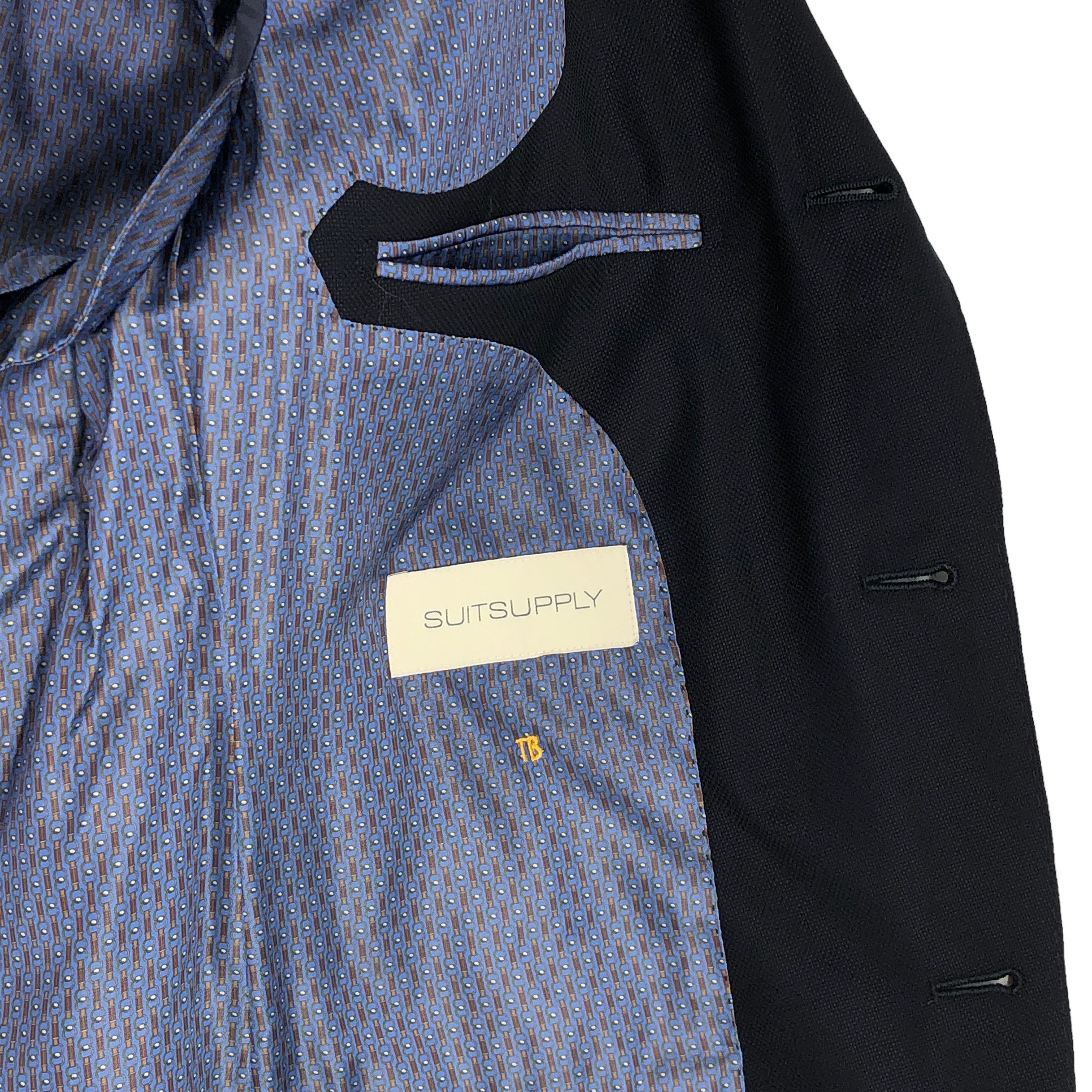 Suitsupply La Spalla Wool Blazer Size L (EU:102; UK:42L; US:42L) Size 42L - 7 Thumbnail