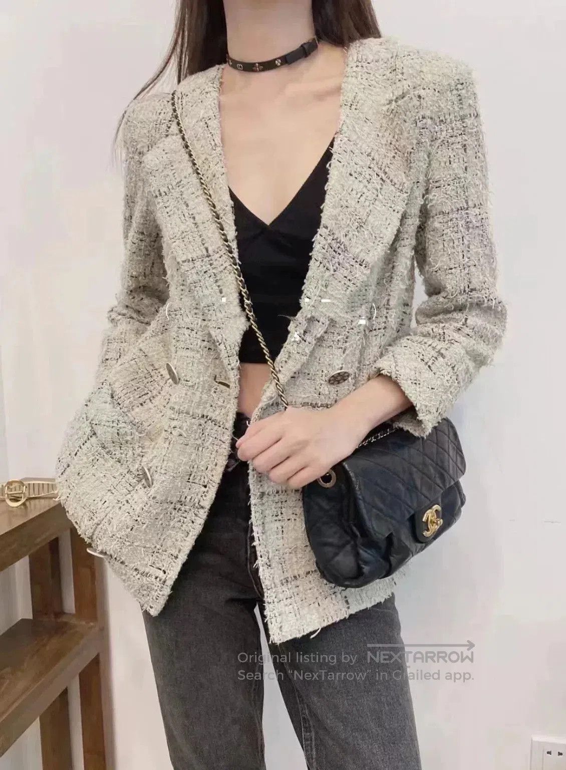 Chanel Chanel 16c Seoul Tweed Jacket. Size XXS / US 00 / IT 34 - 1 Thumbnail